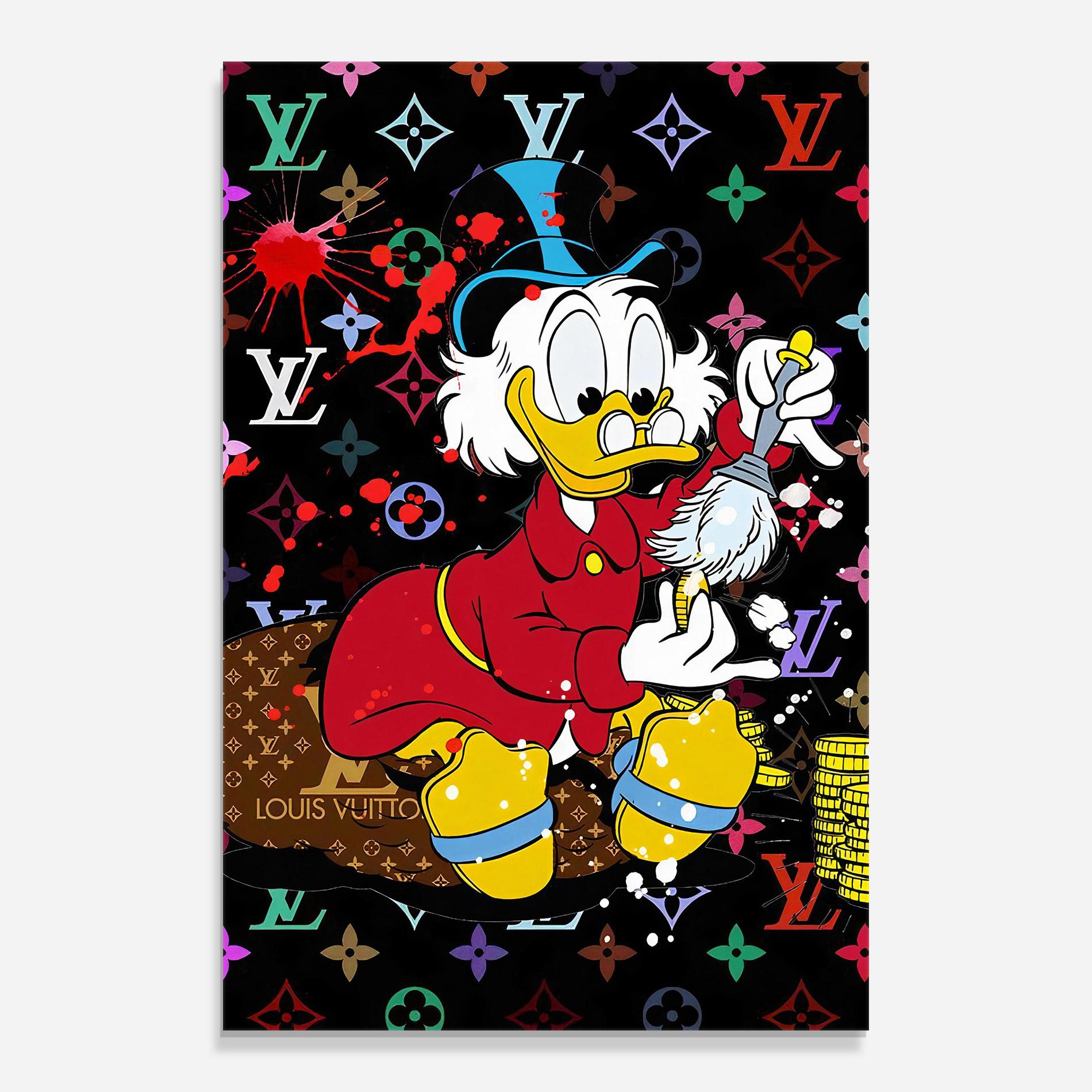 Glasbild Clean Your Penny mockup 0