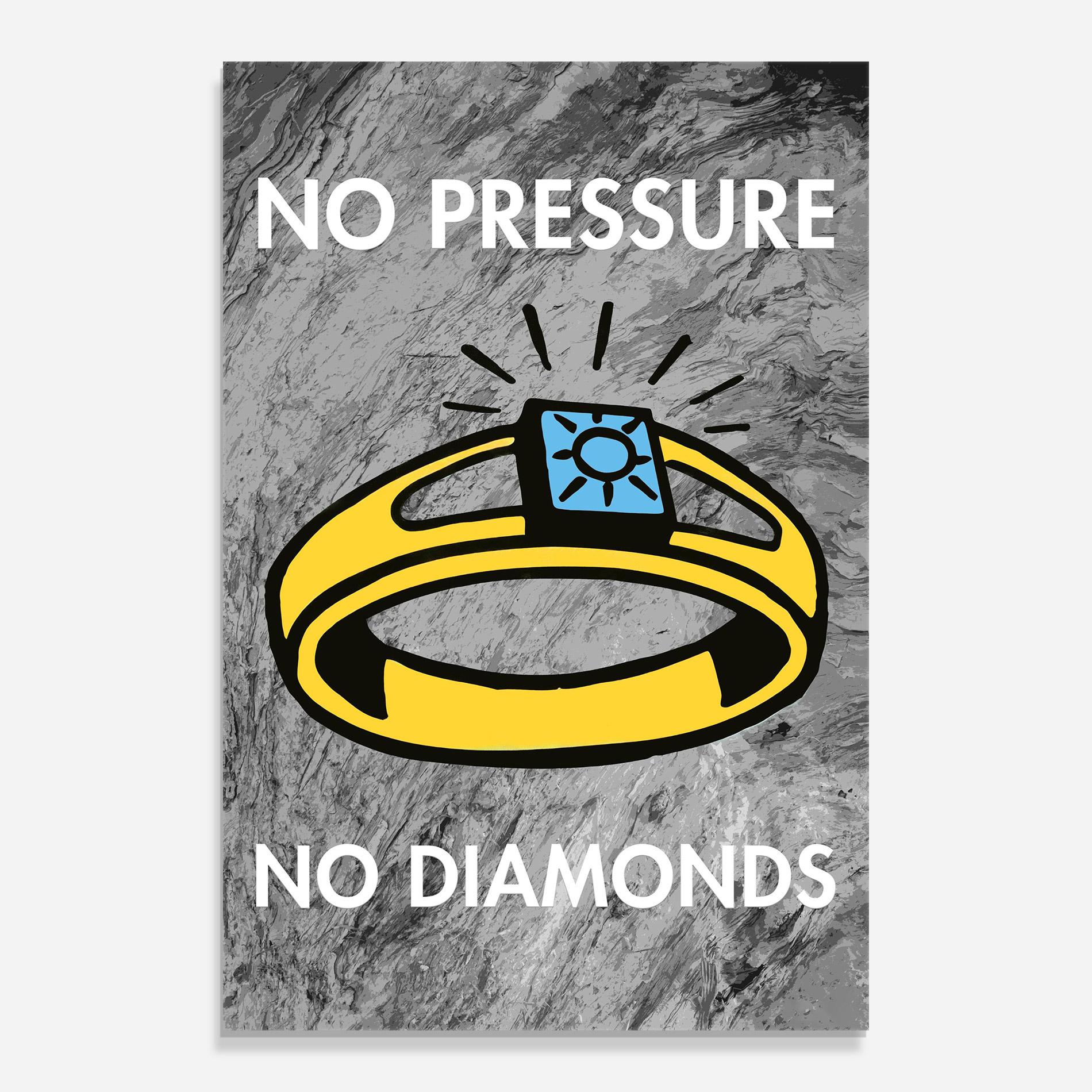 Glasbild Diamonds mockup 0