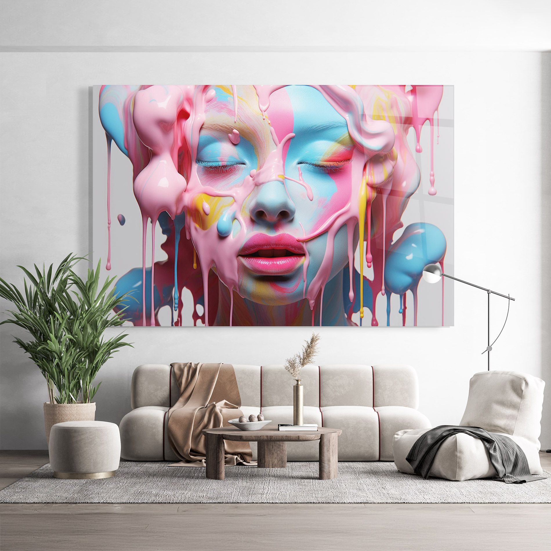 Colorful Face Paint mockup 9