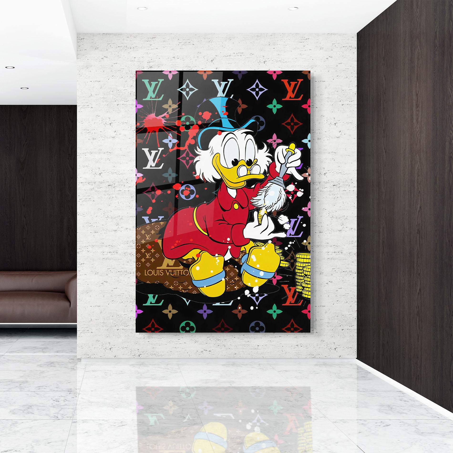 Glasbild Clean Your Penny mockup 9