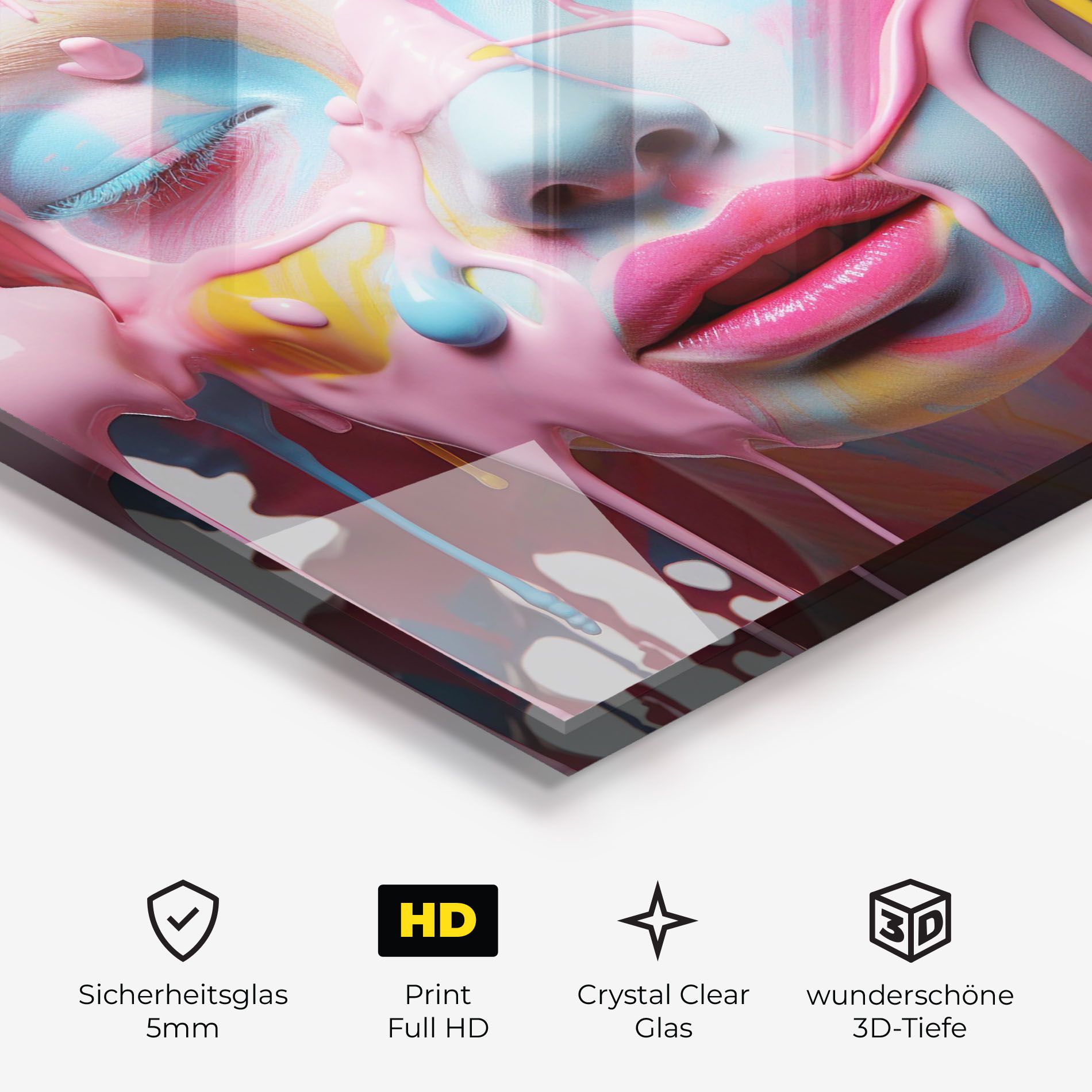 Colorful Face Paint mockup 3