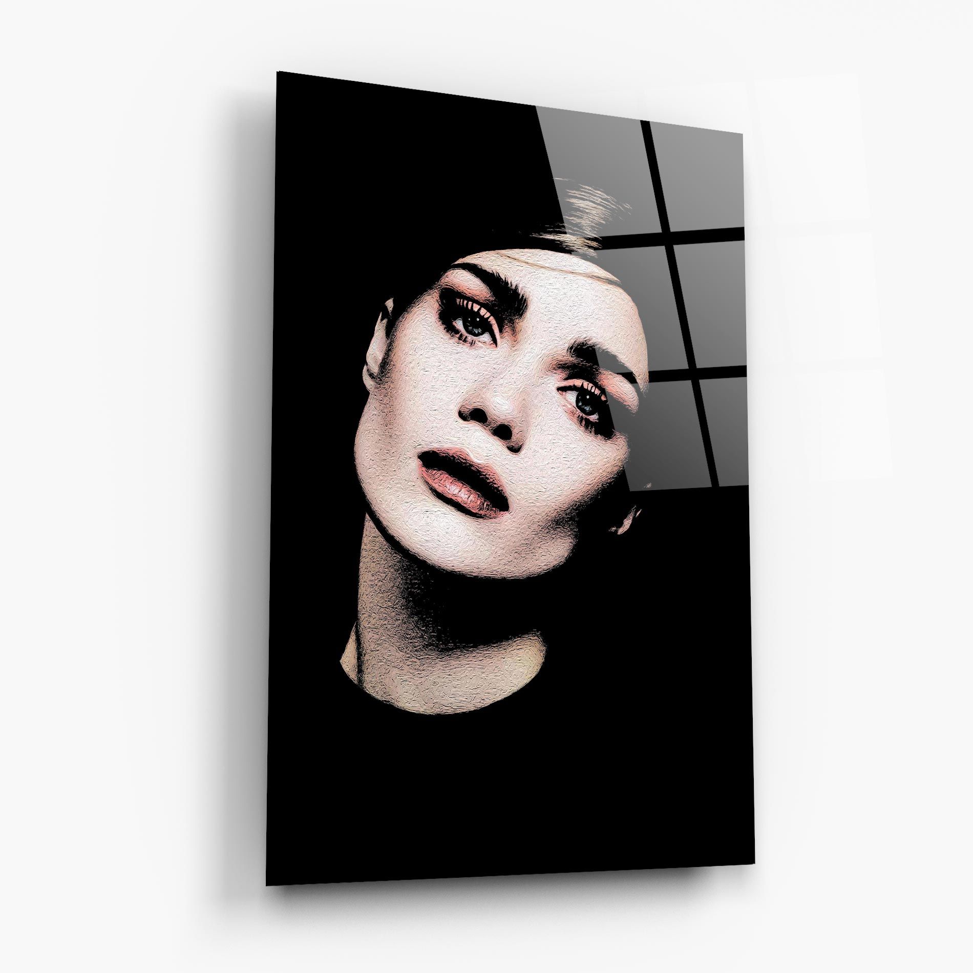 Blue Eyes Lady mockup 6