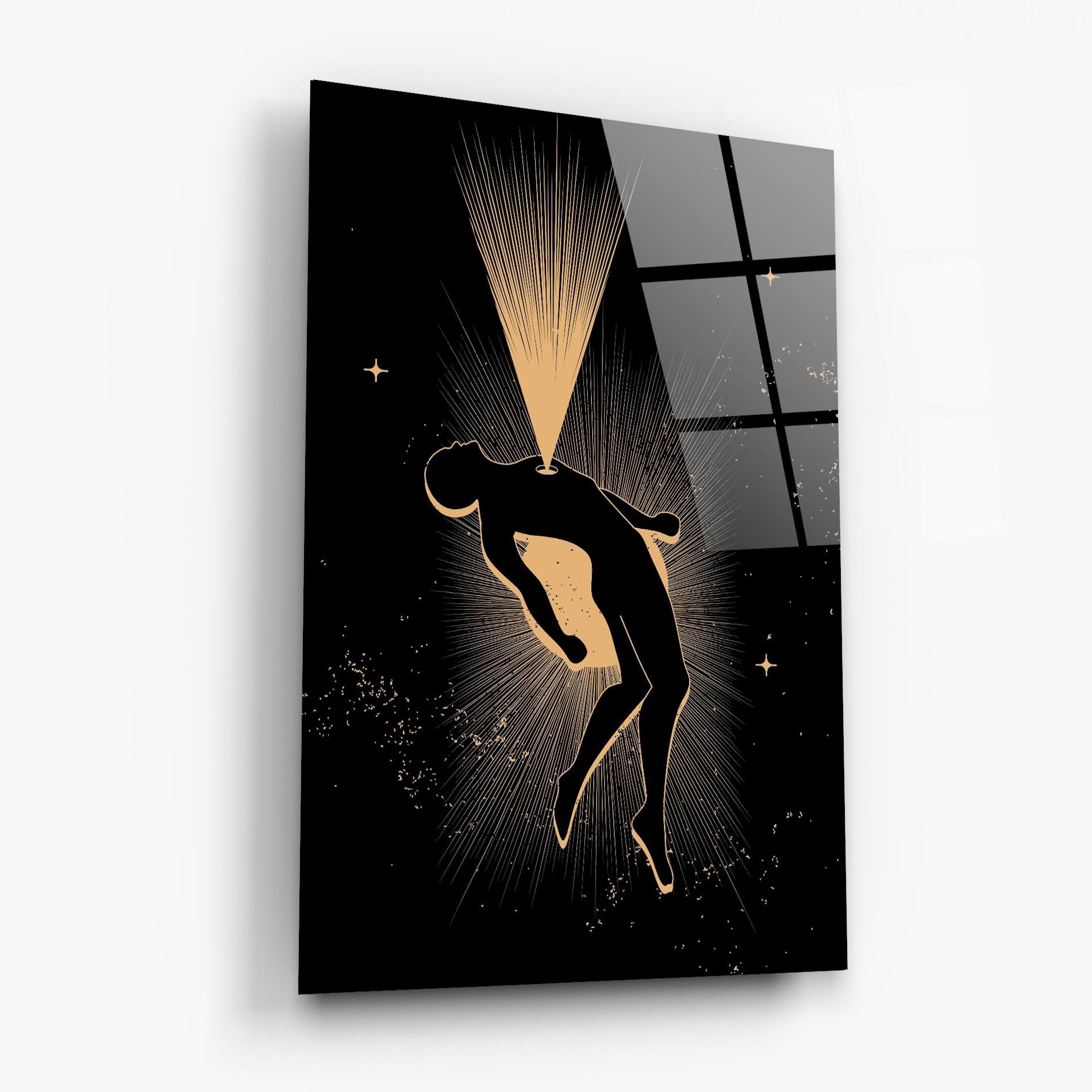 Glasbild Body And Soul mockup 6