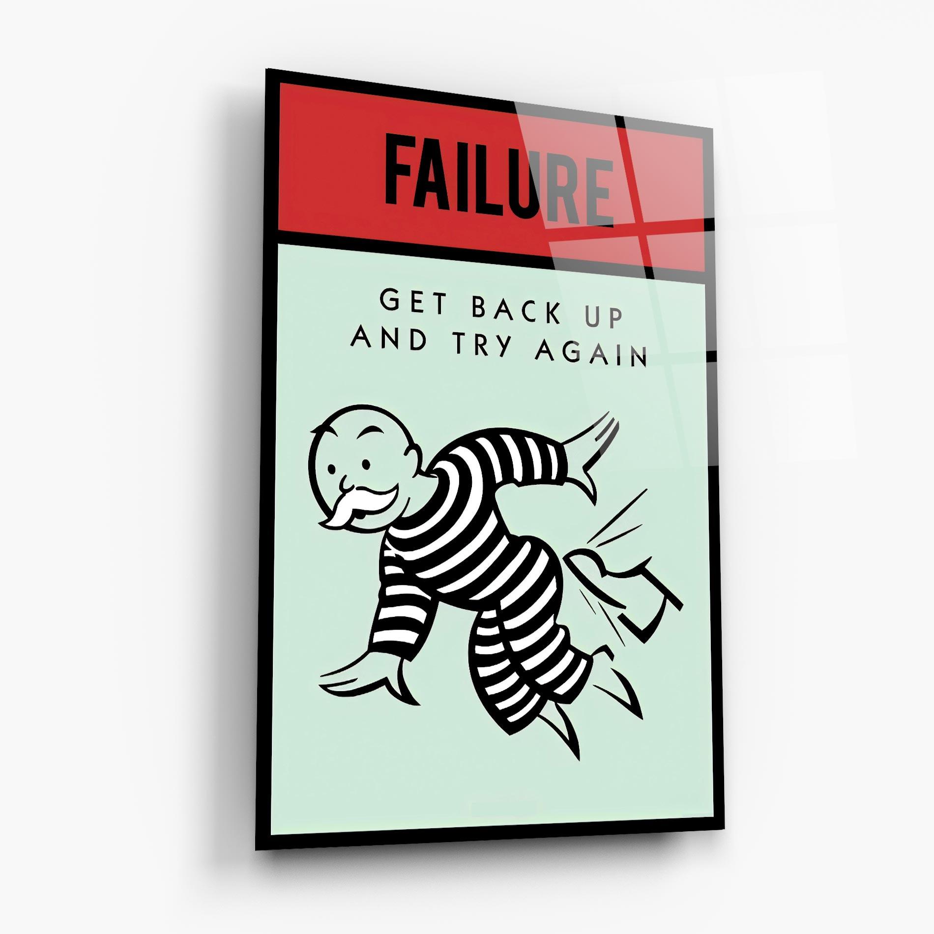 Glasbild Failure mockup 6