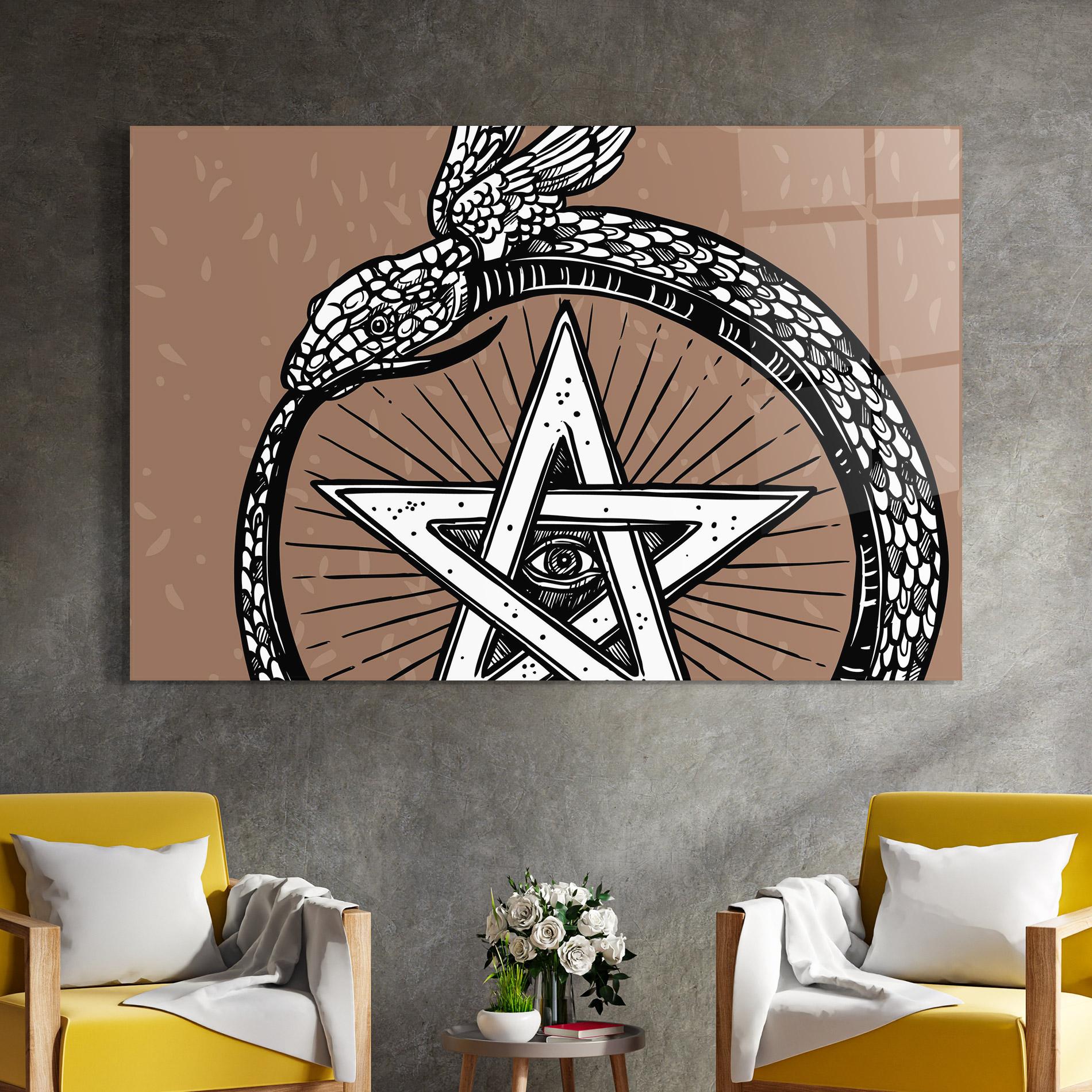 Glasbild Cool Art 04 mockup 4