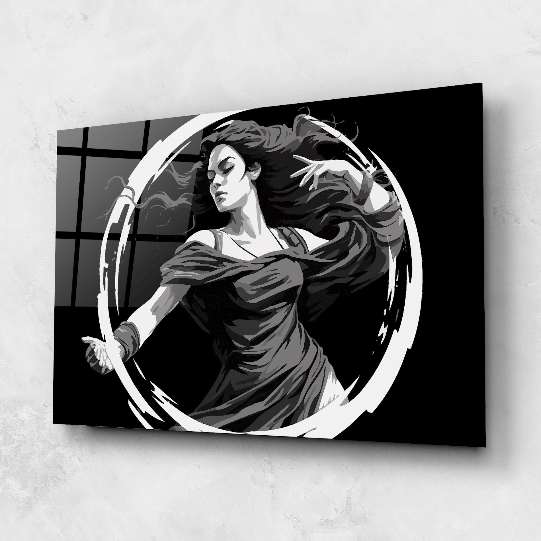 Circle Grey Lady mockup 1