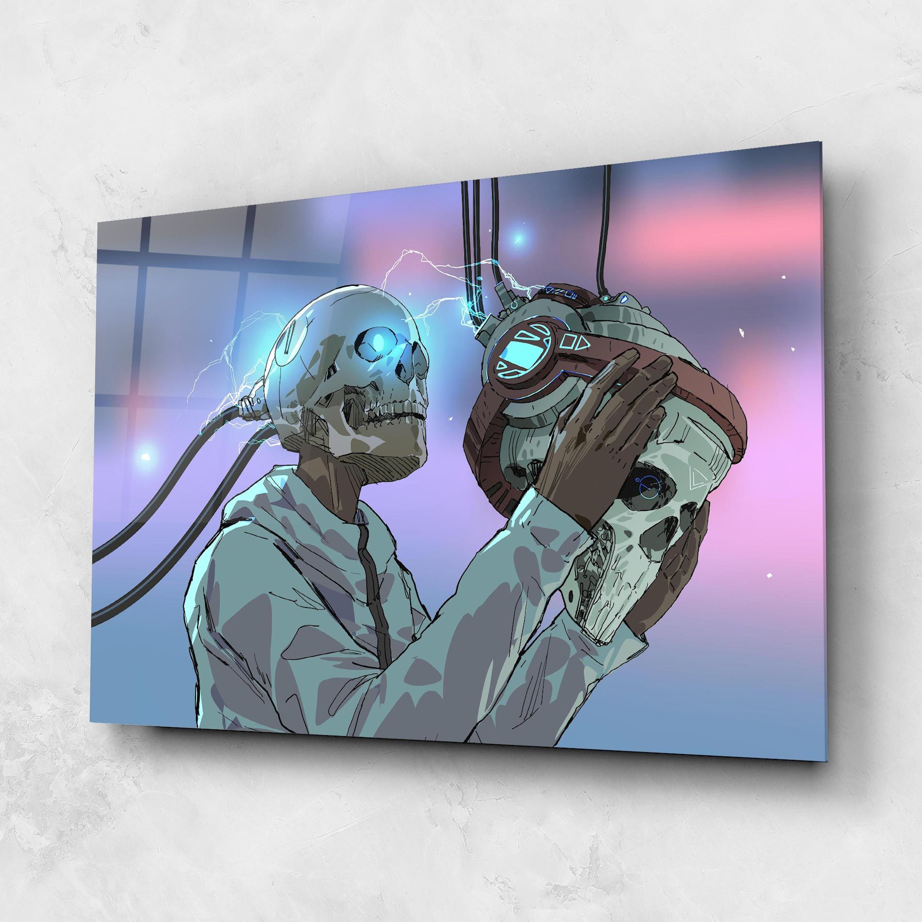 Electric Skull mockup 1