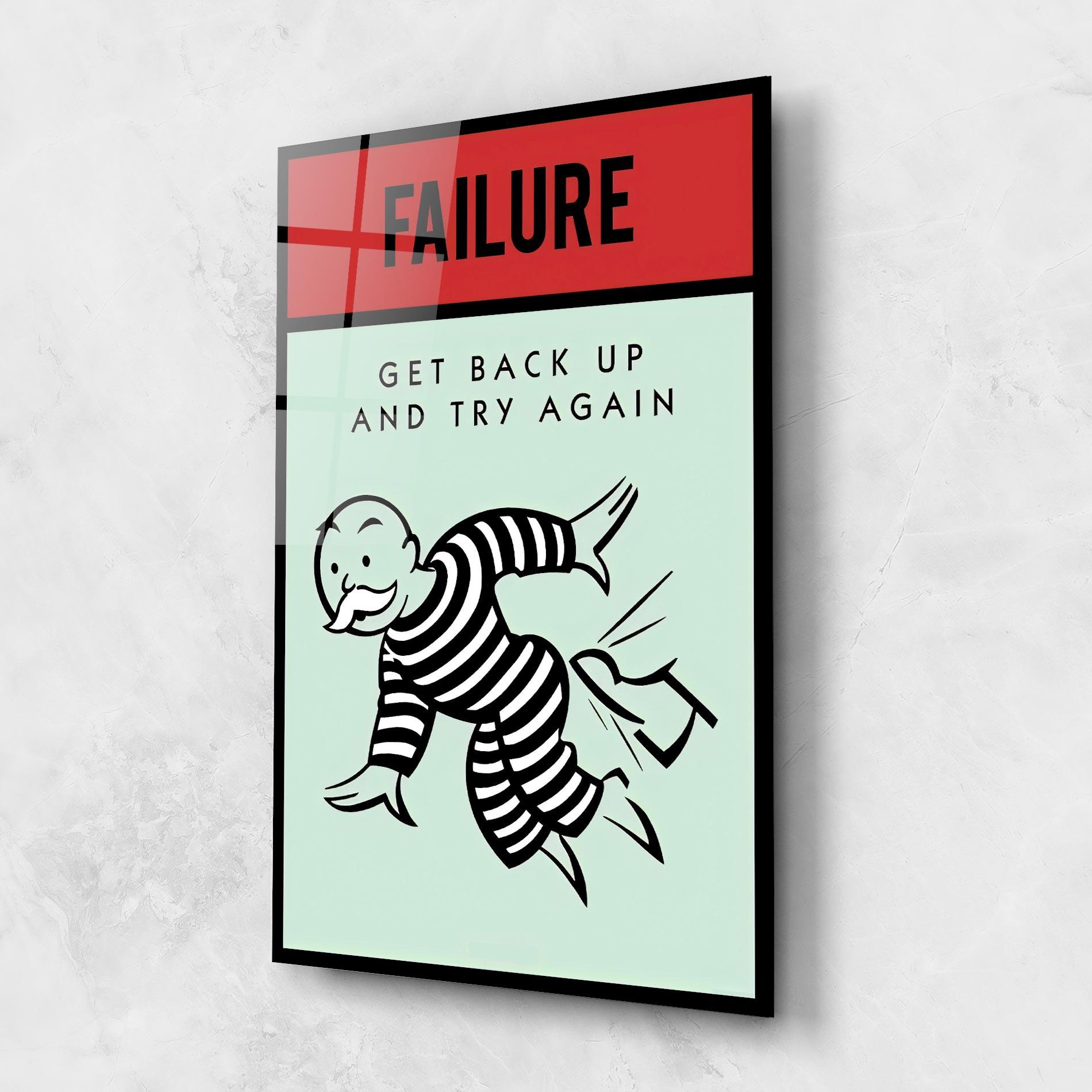 Glasbild Failure mockup 1