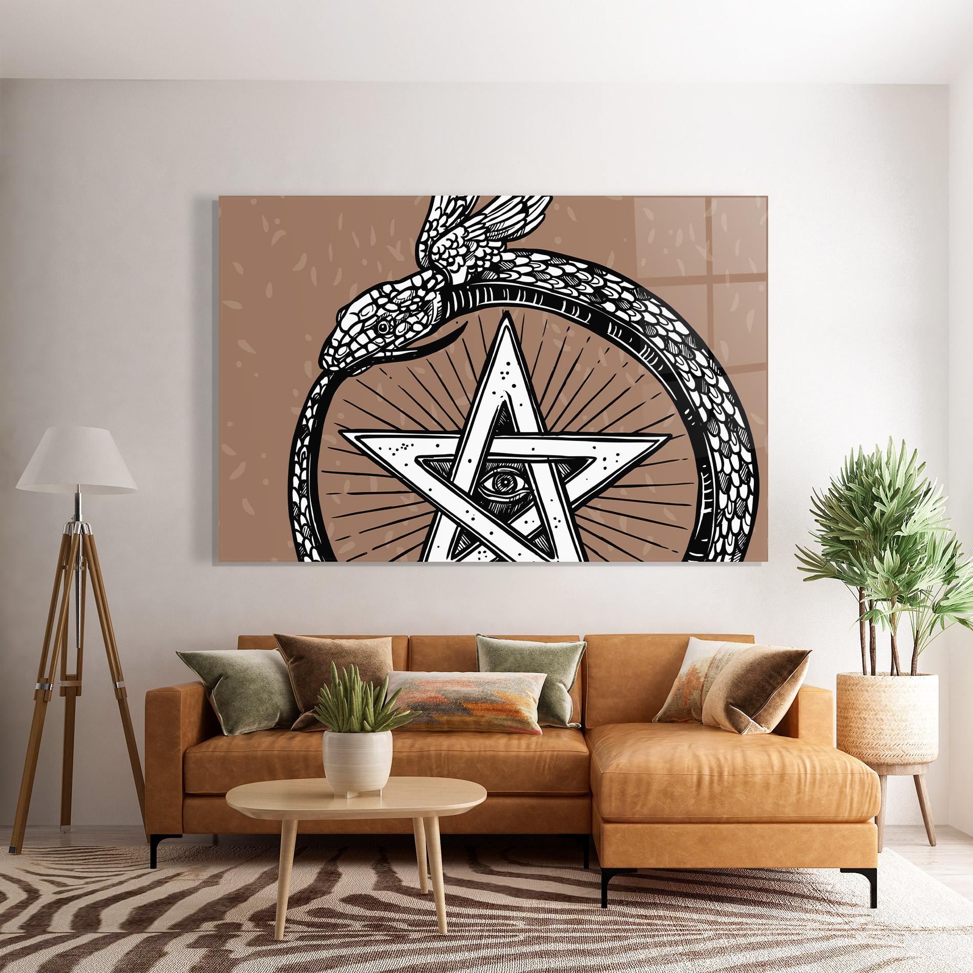 Glasbild Cool Art 04 mockup 7