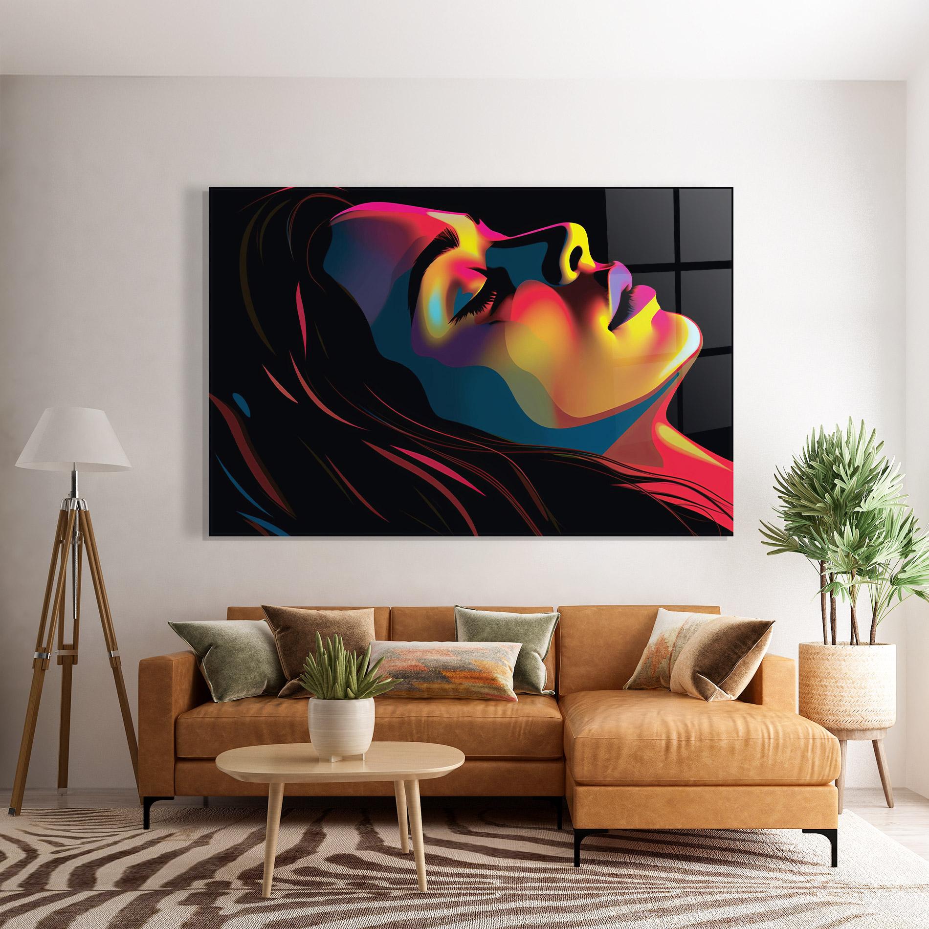 Glasbild Graphical Profile mockup 7