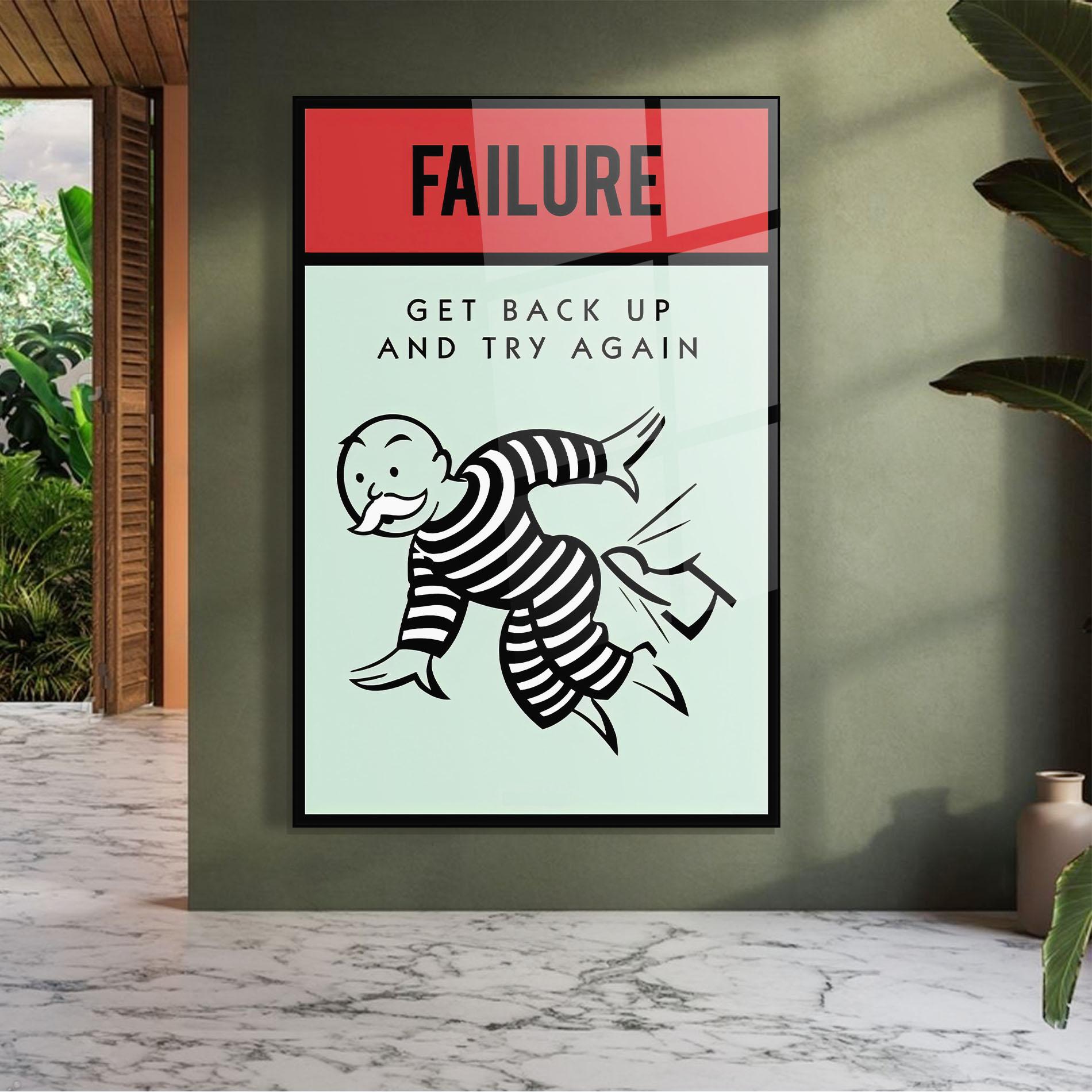Glasbild Failure mockup 7