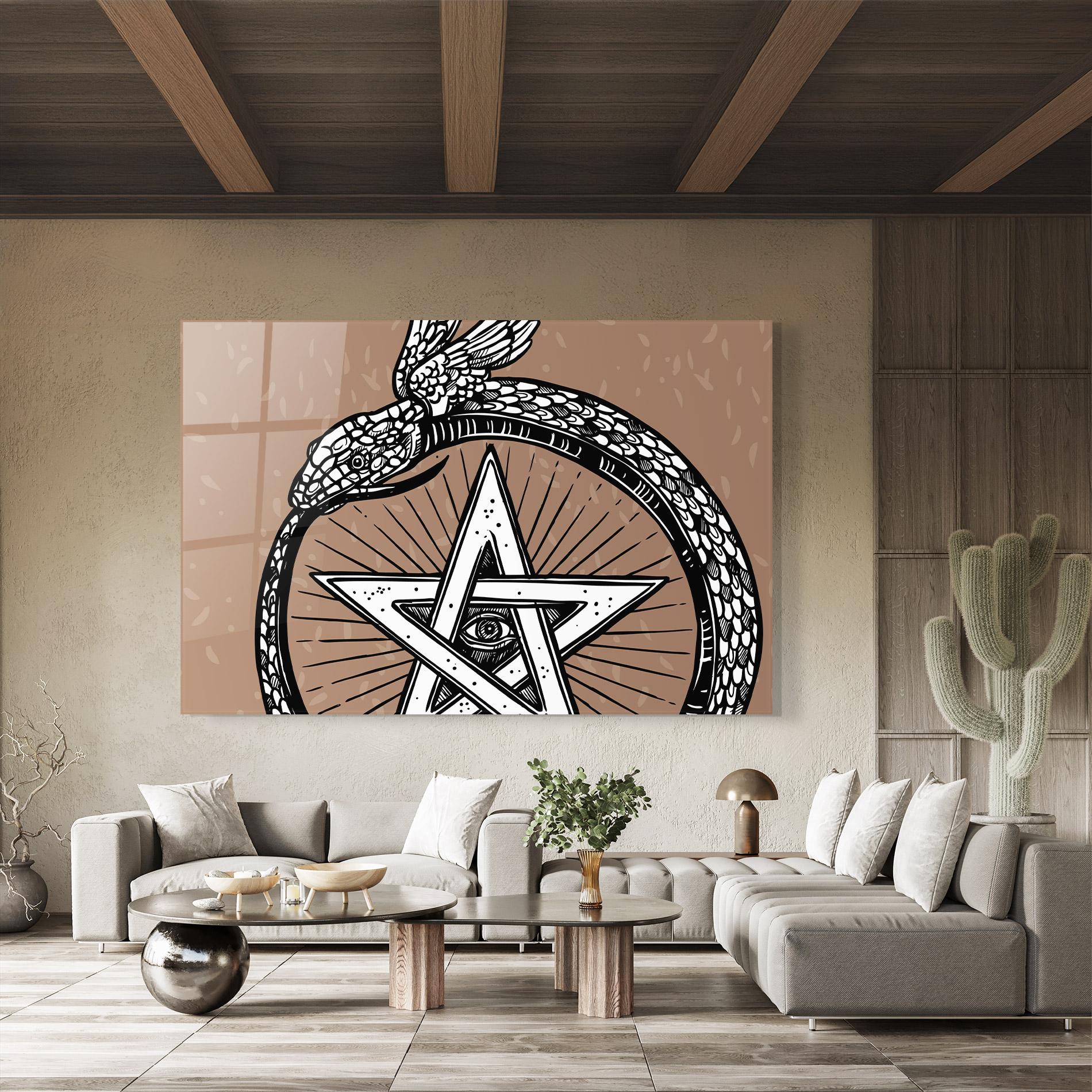 Glasbild Cool Art 04 mockup 8