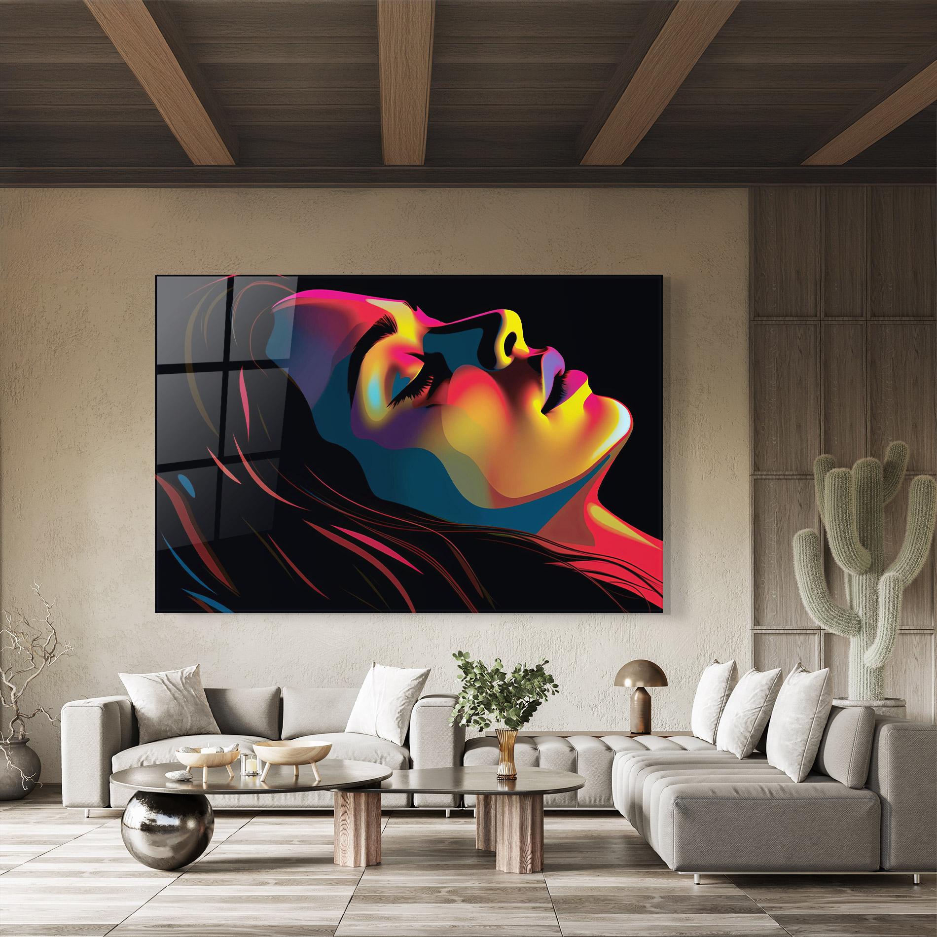 Glasbild Graphical Profile mockup 8