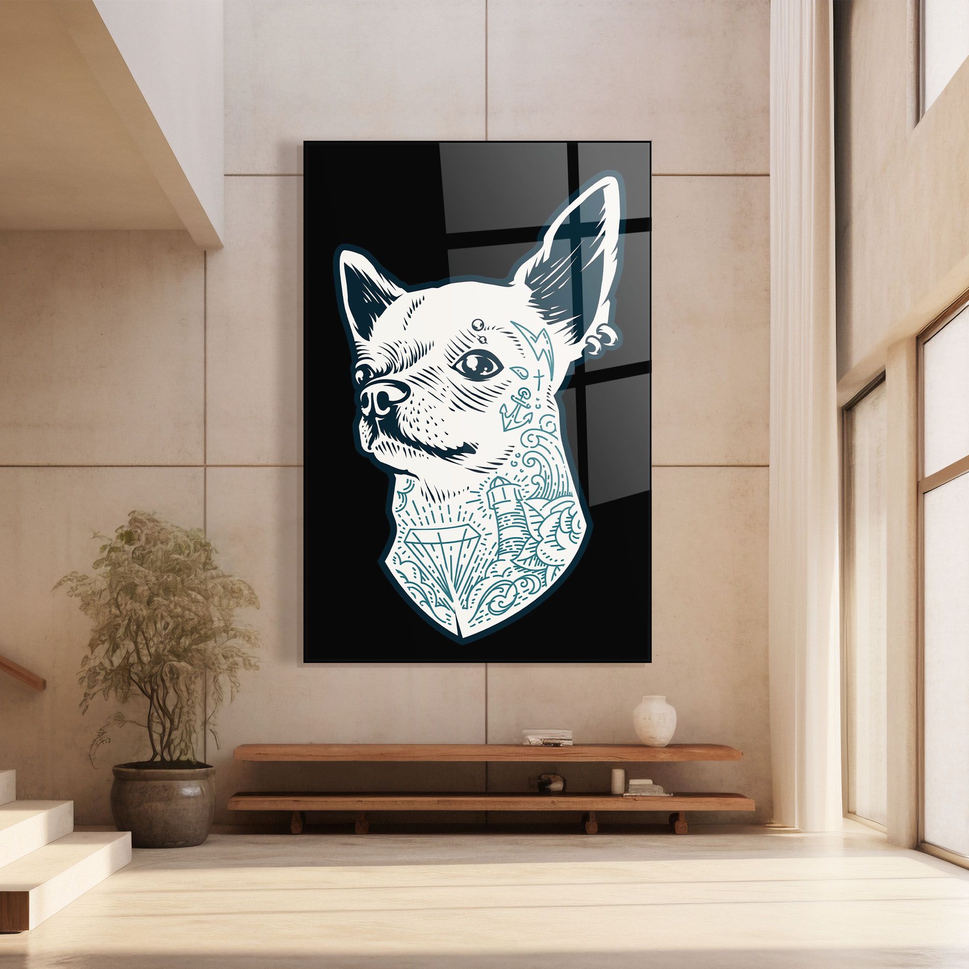 Chihuahua Tattoo mockup 8
