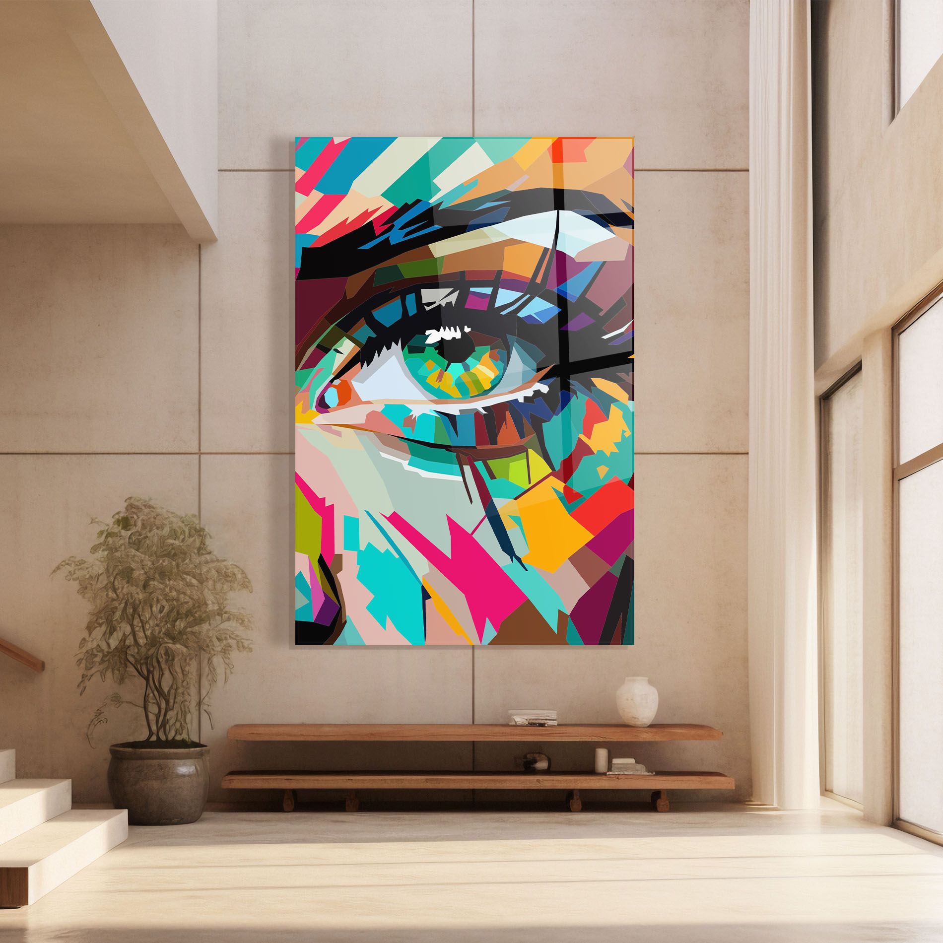 Colorful Eye mockup 8