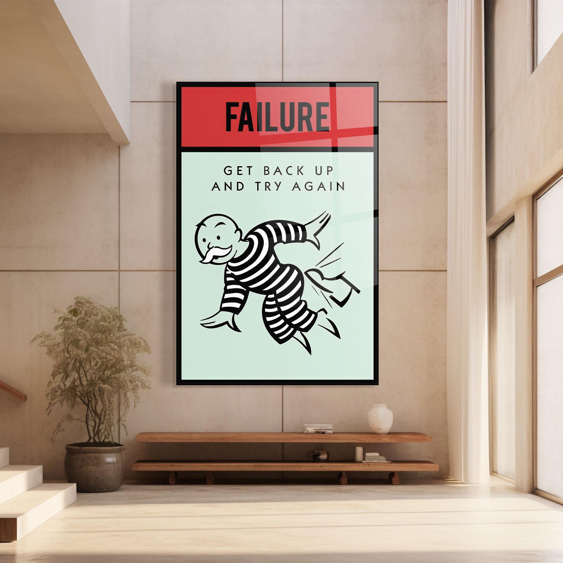 Glasbild Failure mockup 8