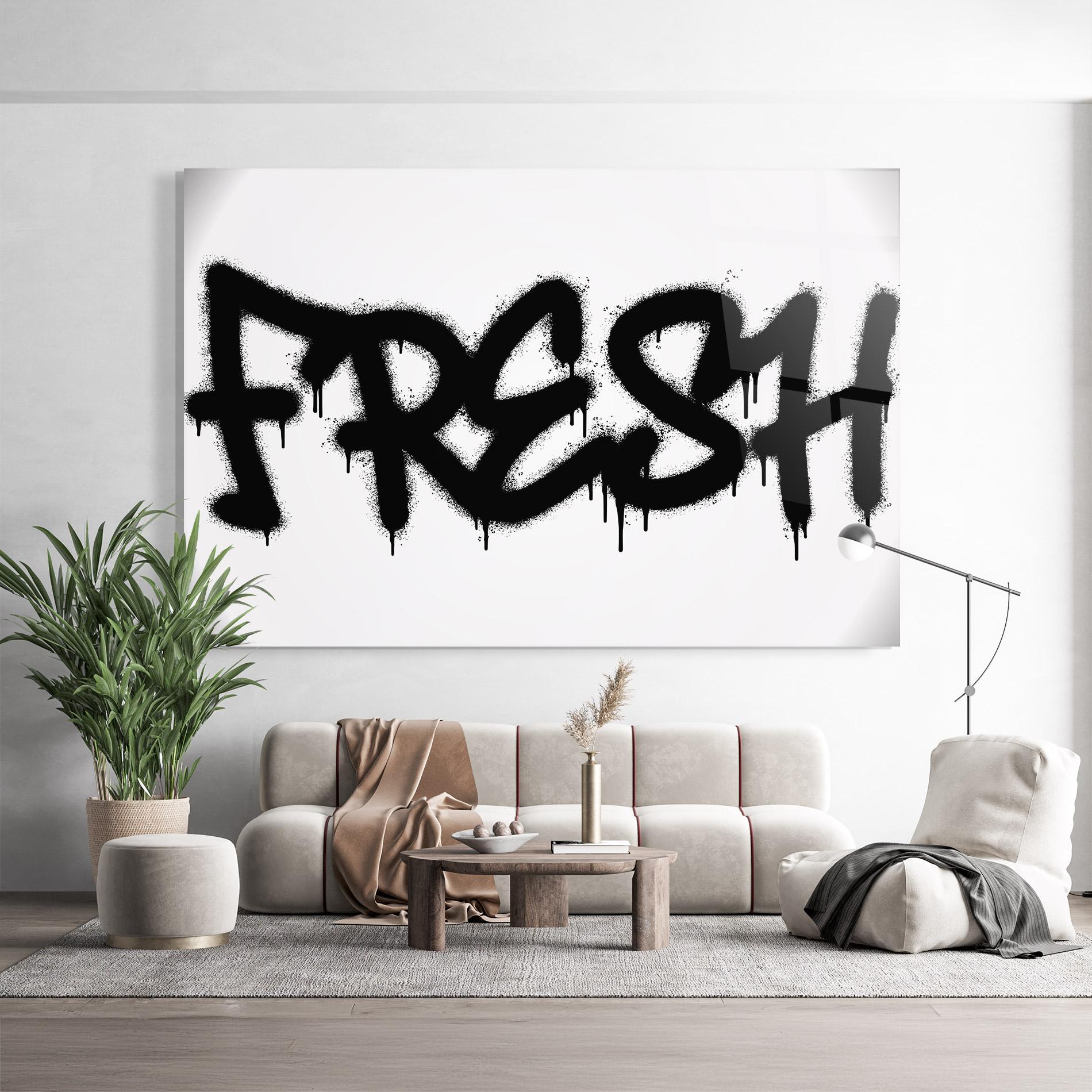 Glasbild Fresh Spray mockup 9