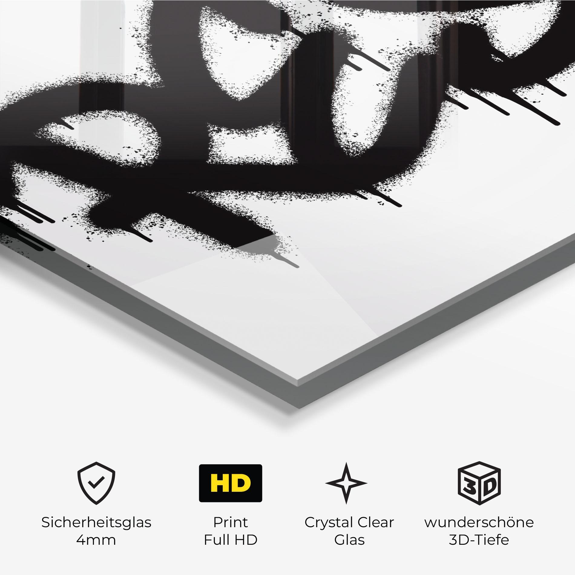 Glasbild Fresh Spray mockup 3