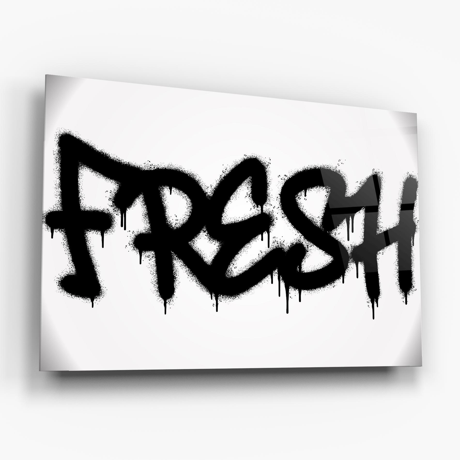 Glasbild Fresh Spray mockup 6