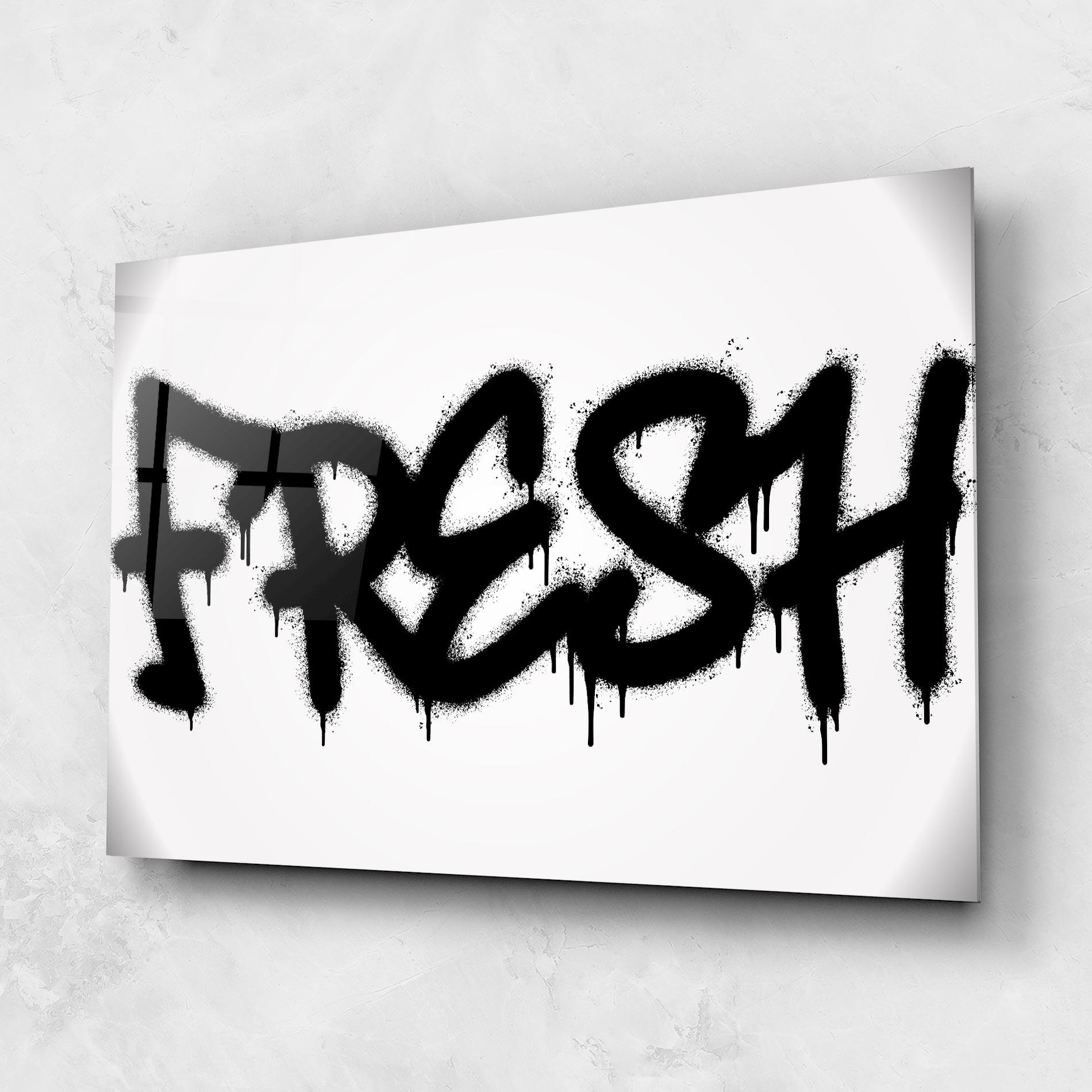 Glasbild Fresh Spray mockup 1
