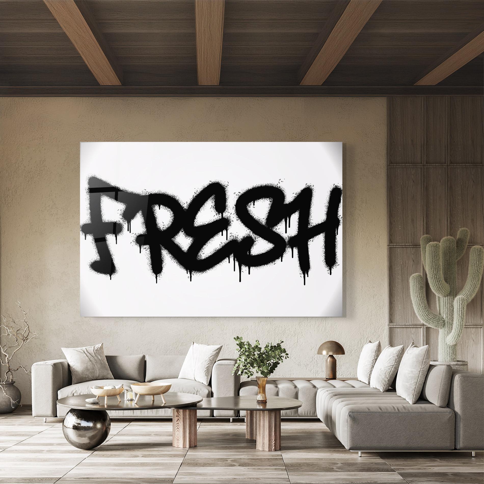 Glasbild Fresh Spray mockup 8