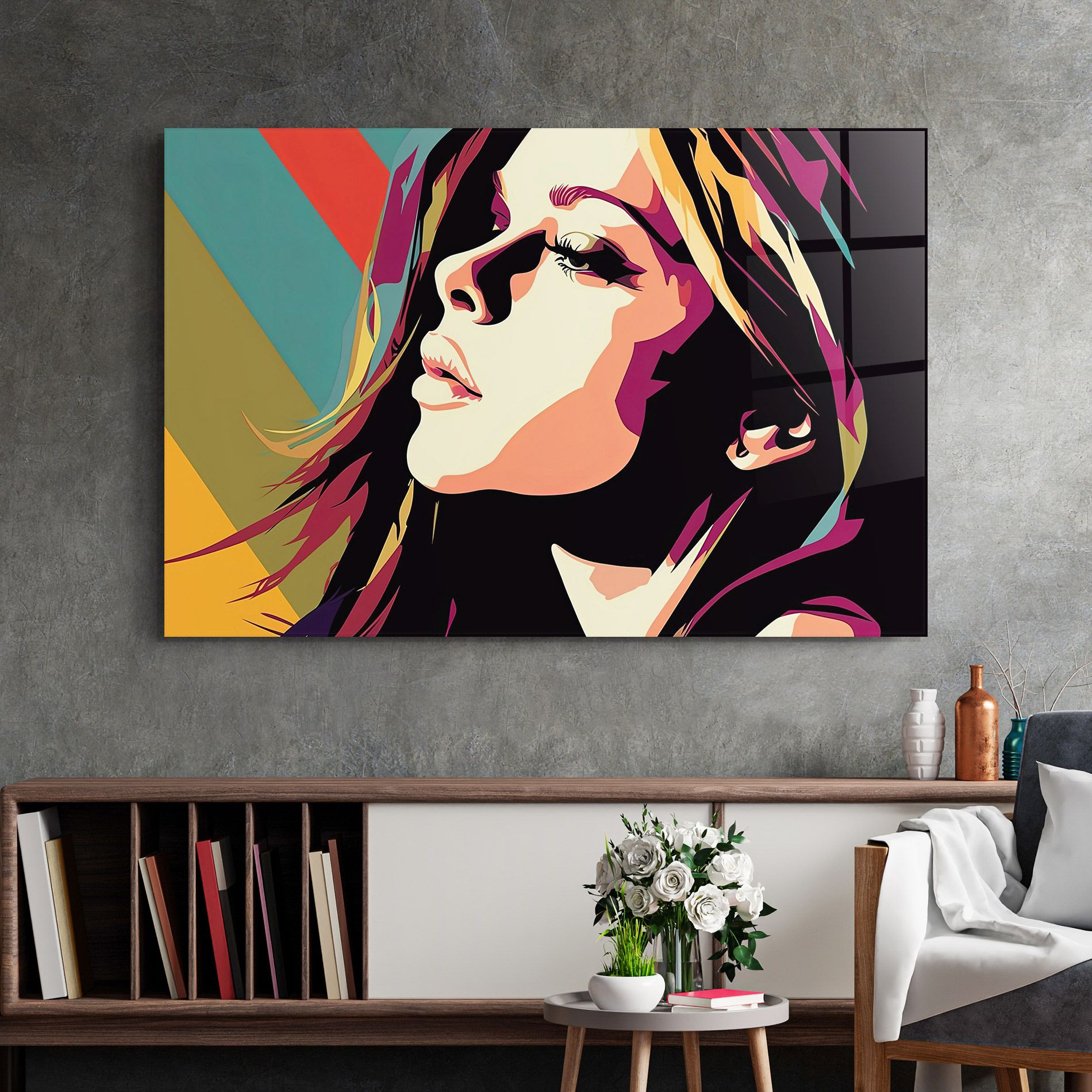 Cream Pop Art mockup 2