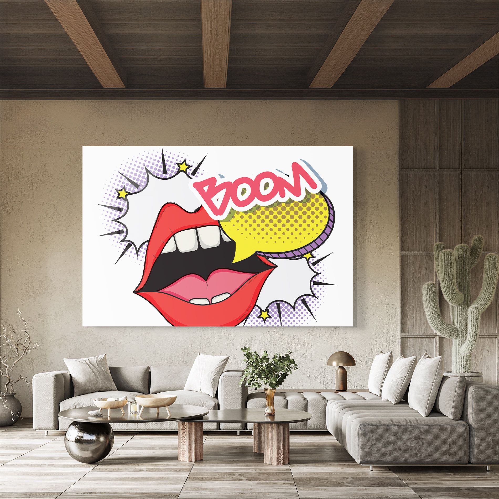 Boom Pop Art mockup 8