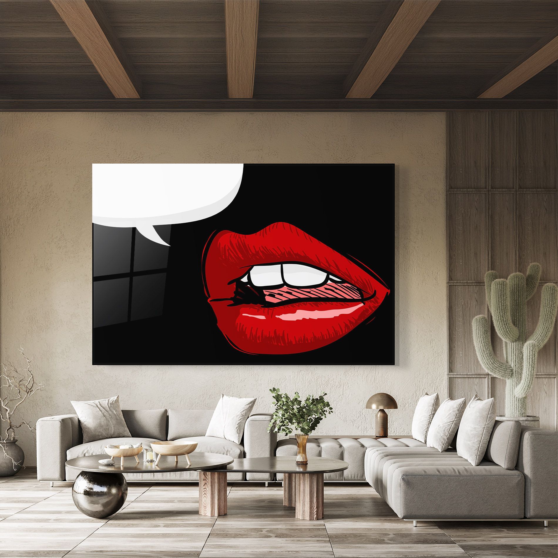 Pop Red Lips mockup 8