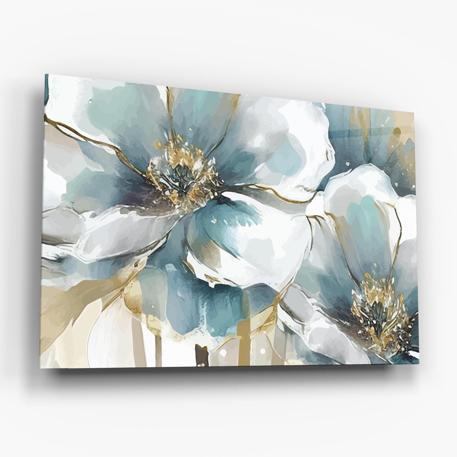 Glasbild Flower Mix Art mockup 6