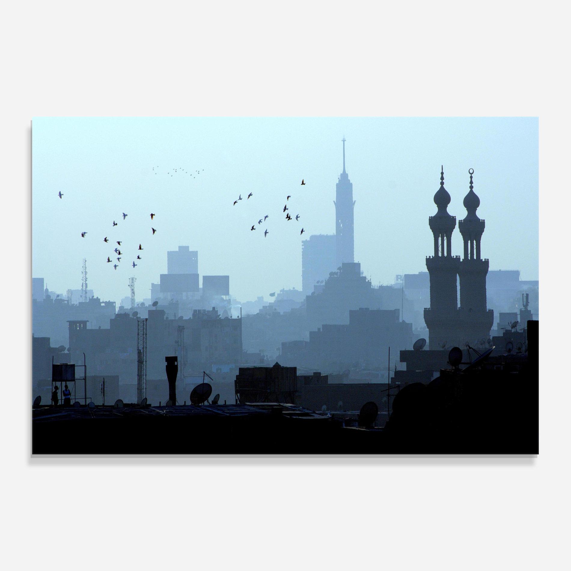Glasbild Cairo Skyline mockup 0