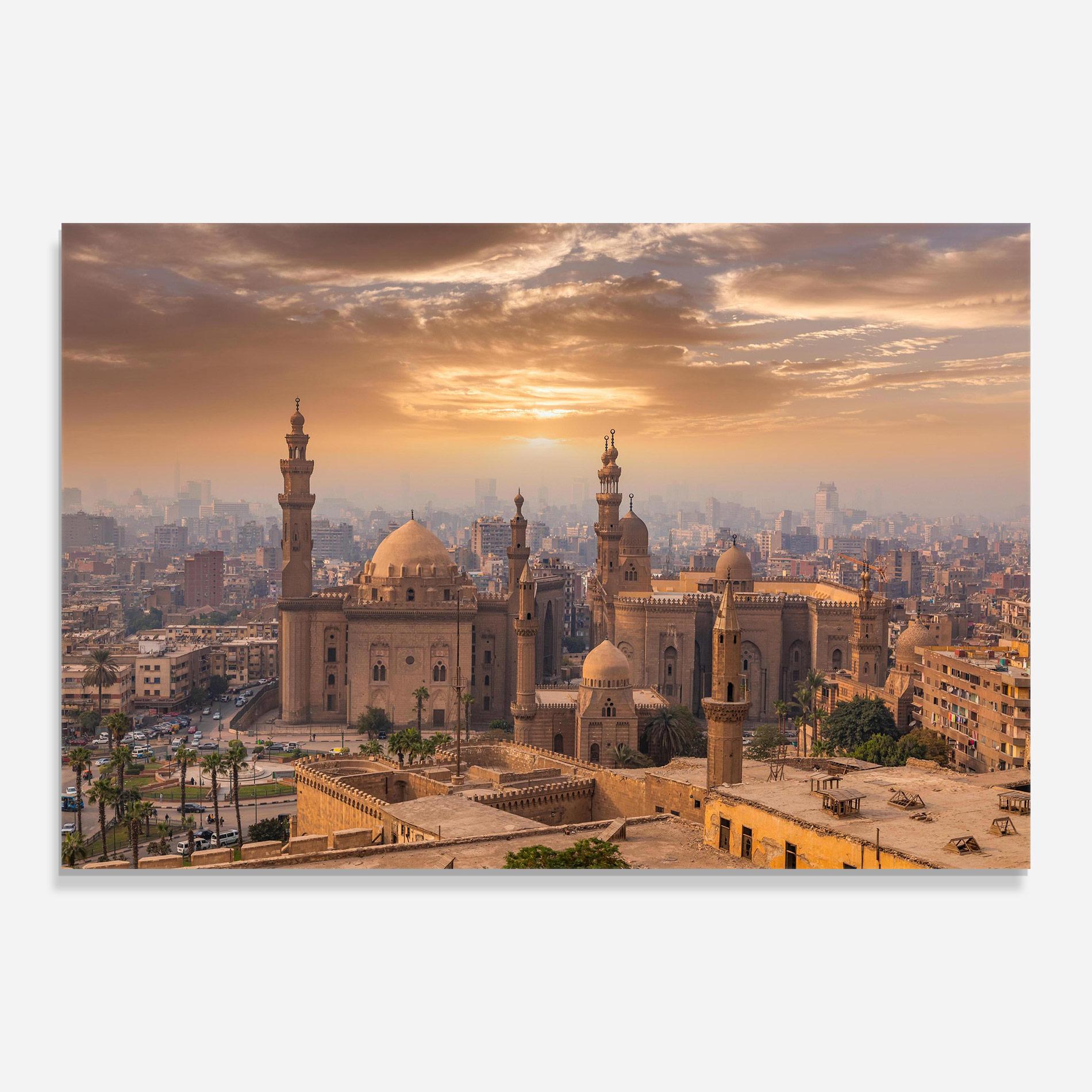 Glasbild Mosque Madrasa View mockup 0