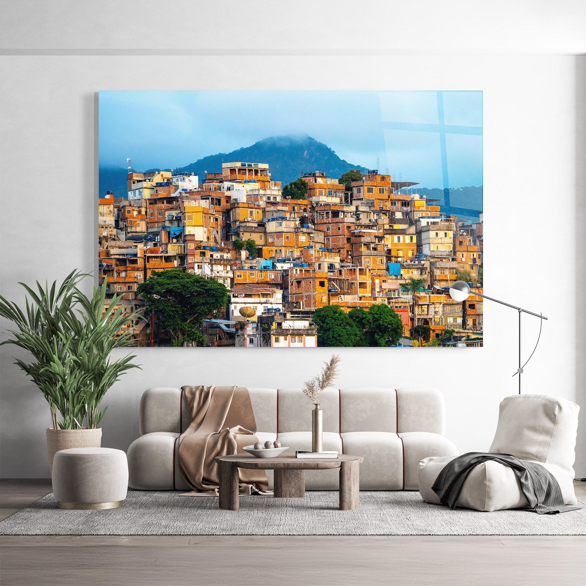 Glasbild Sunset Brazil mockup 9