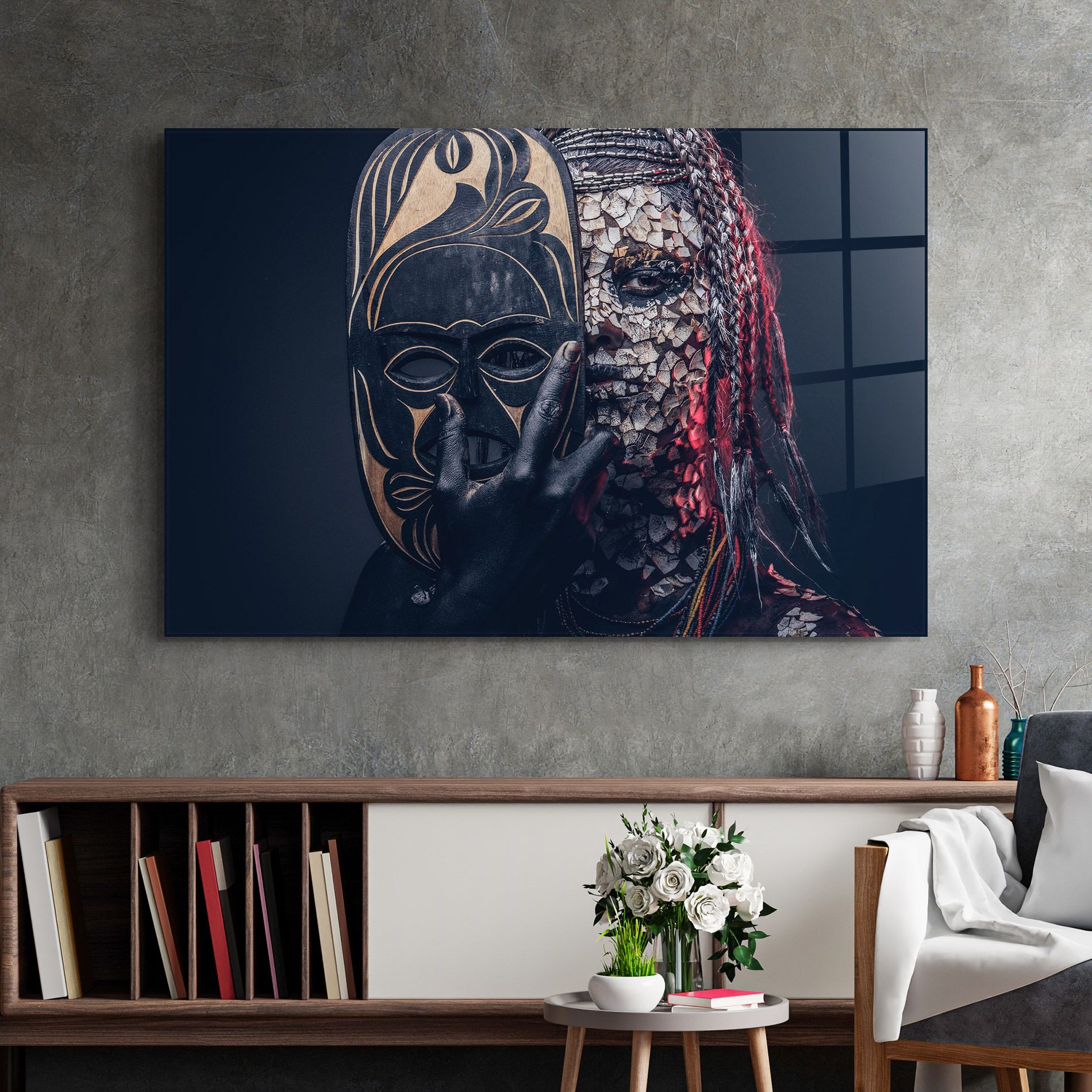 African Tribe Costume mockup 2