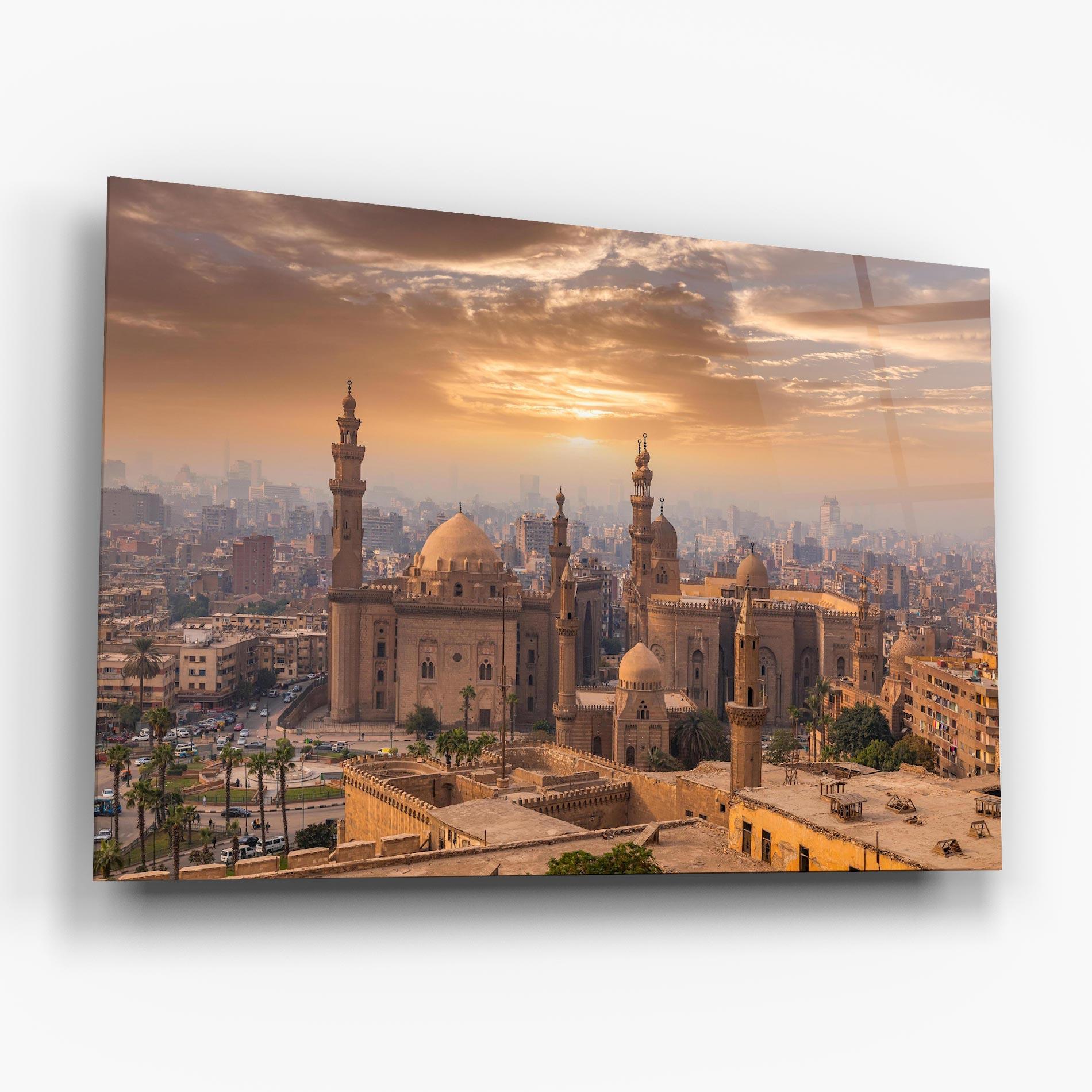 Glasbild Mosque Madrasa View mockup 6