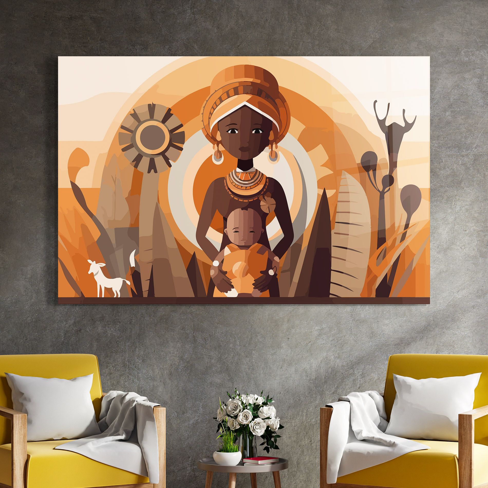 African Baby mockup 4
