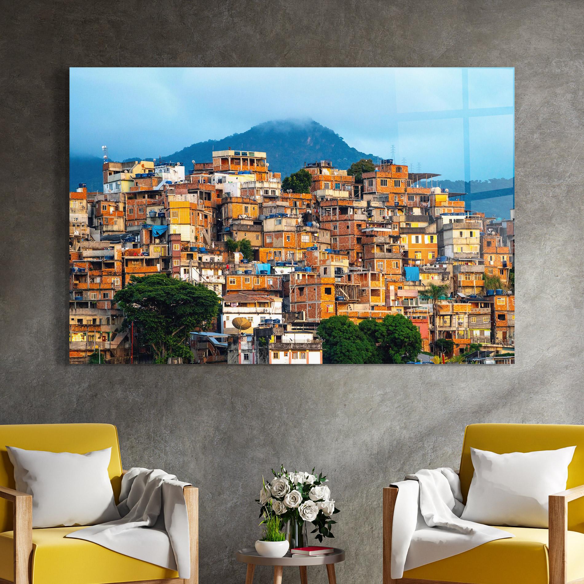 Glasbild Sunset Brazil mockup 4