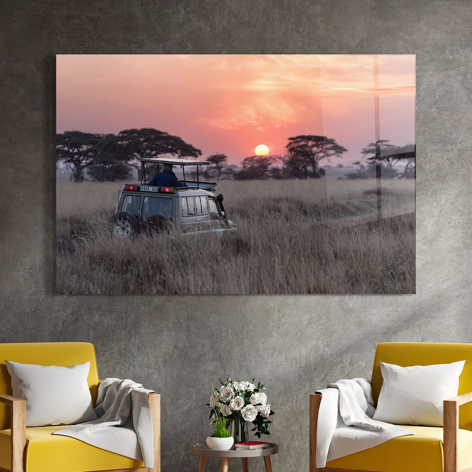 Sunset Wild Car mockup 4