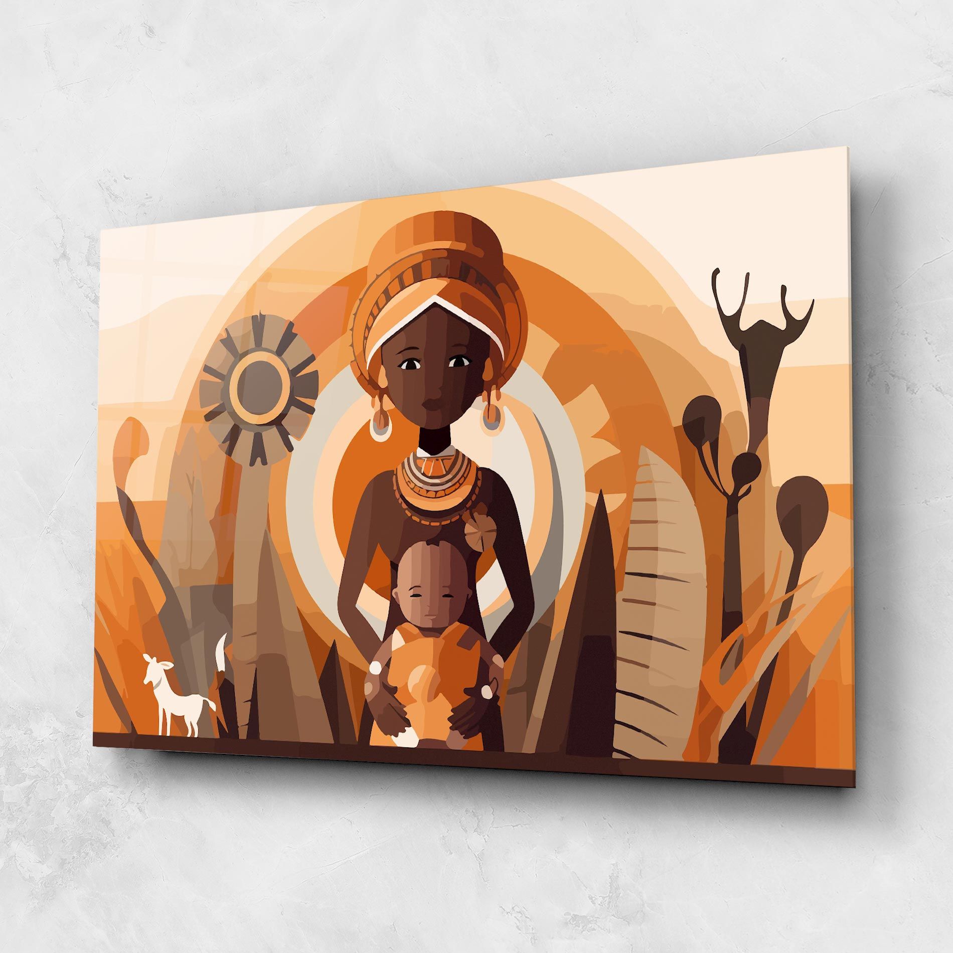 African Baby mockup 1