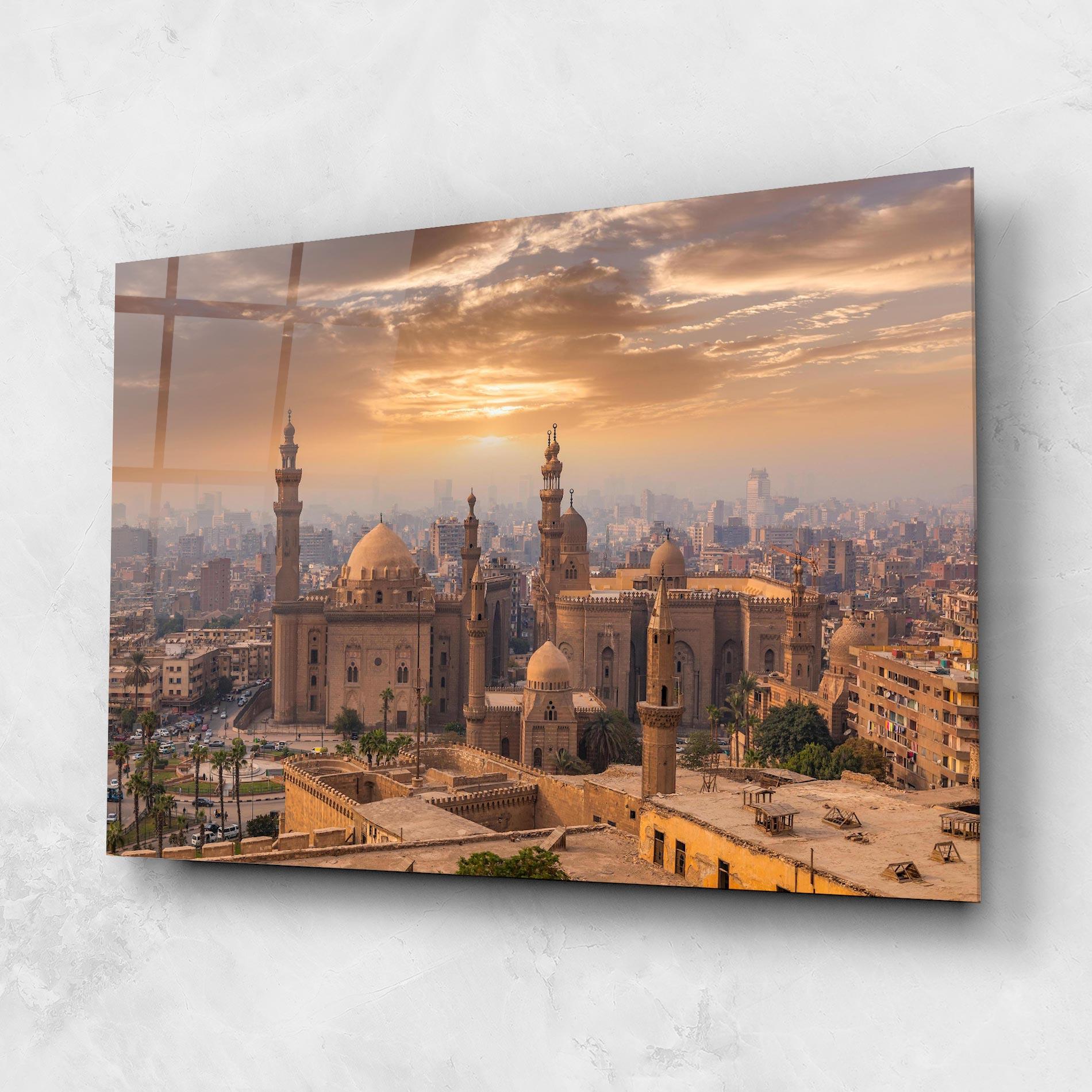 Glasbild Mosque Madrasa View mockup 1