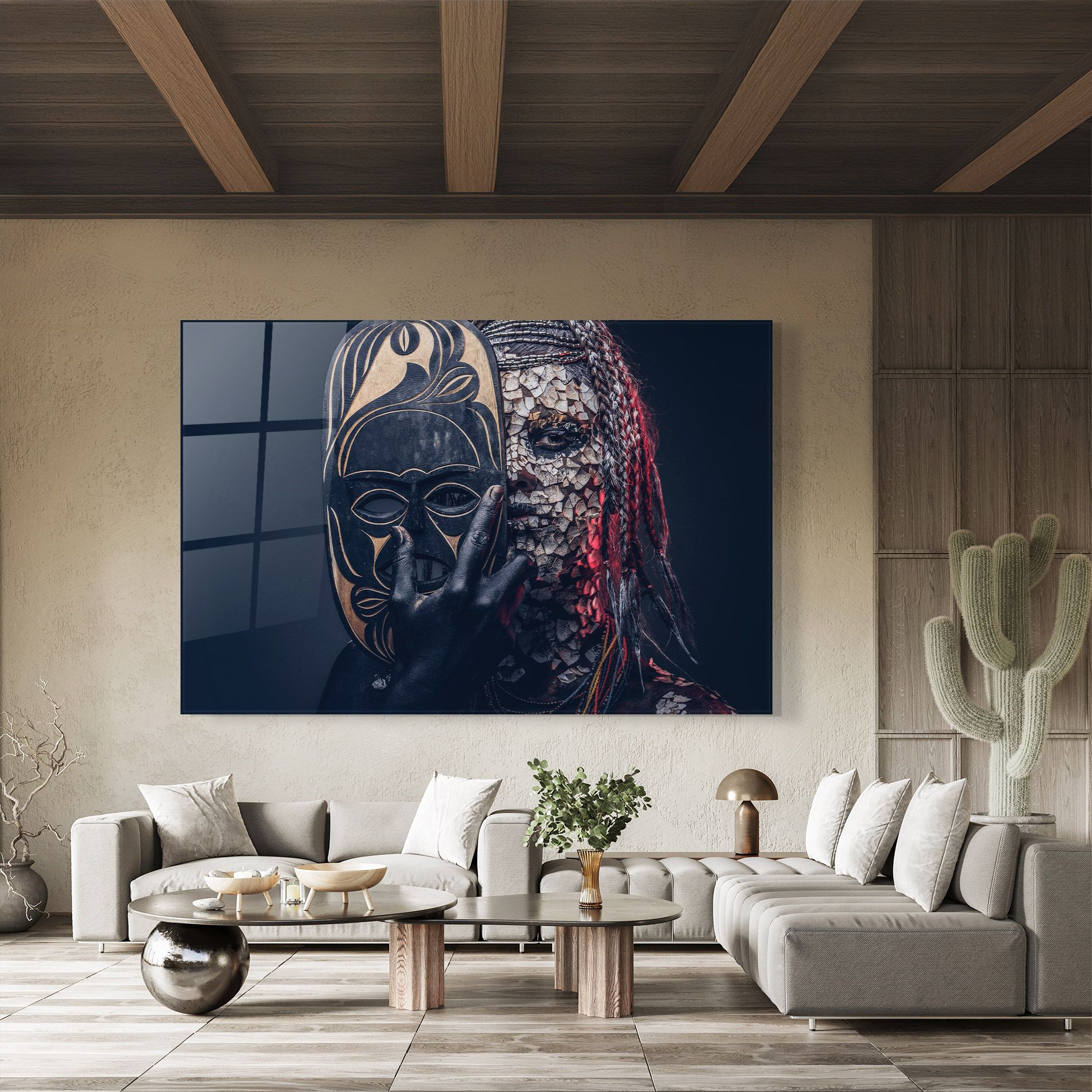 African Tribe Costume mockup 8