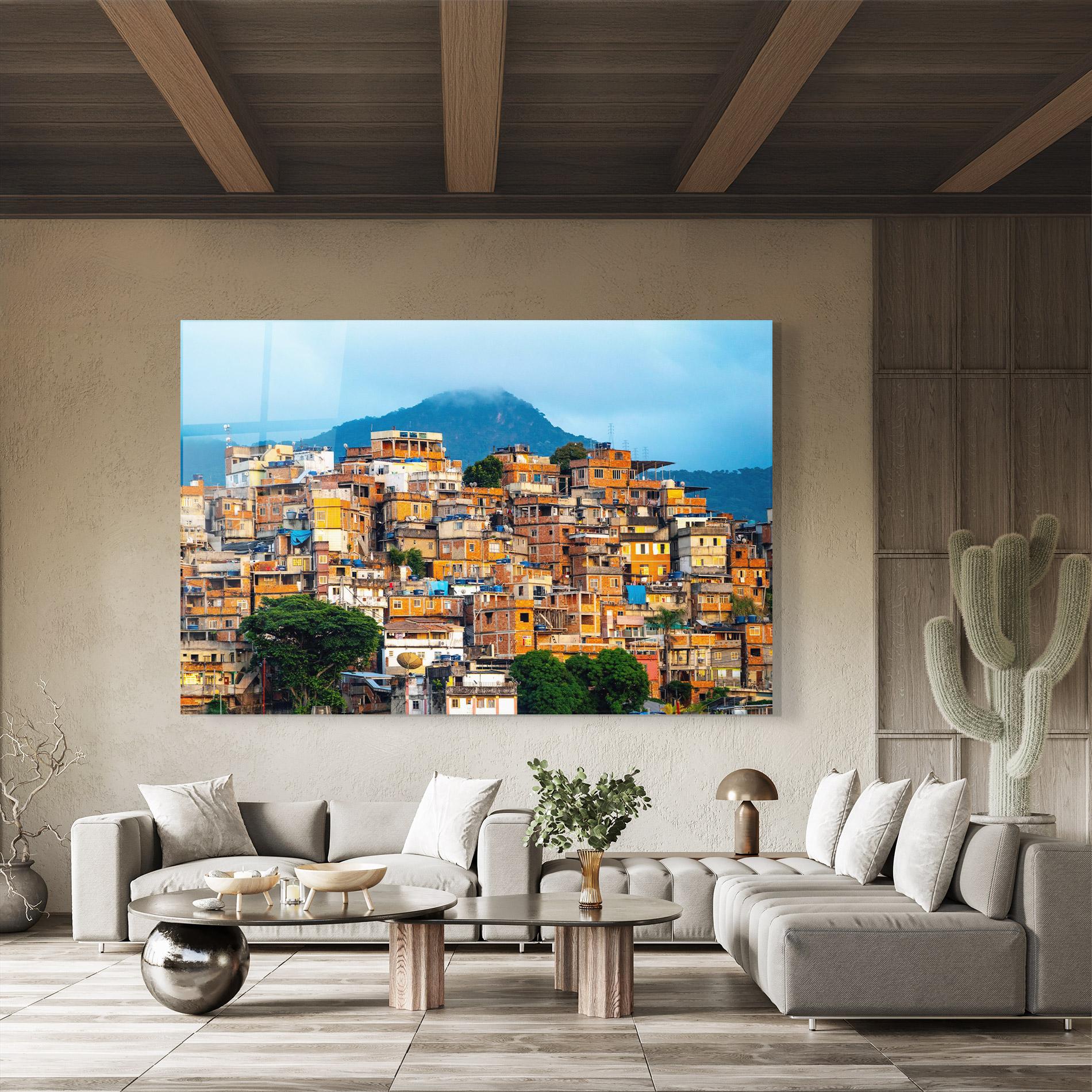 Glasbild Sunset Brazil mockup 8