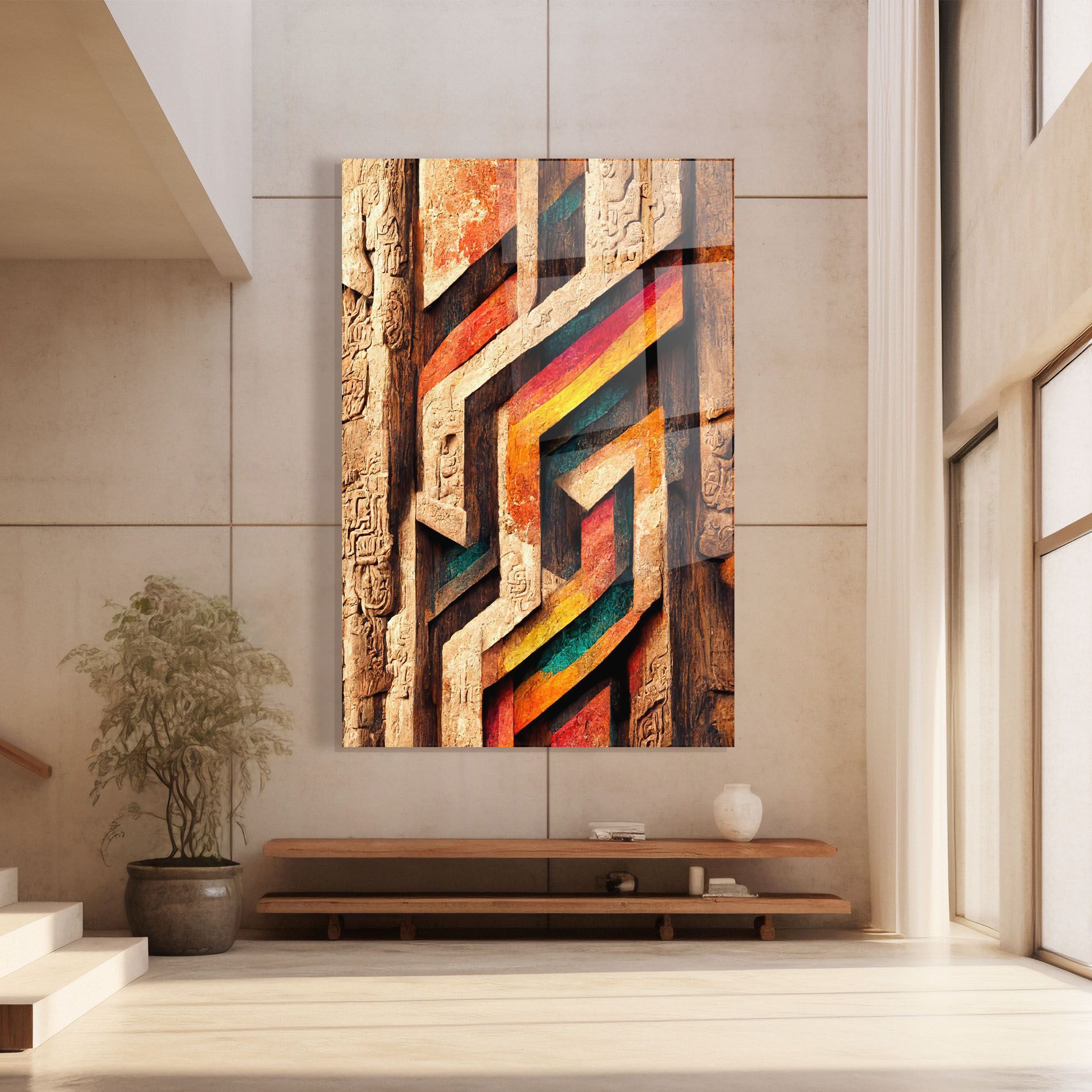 Mayan Style Wood mockup 8