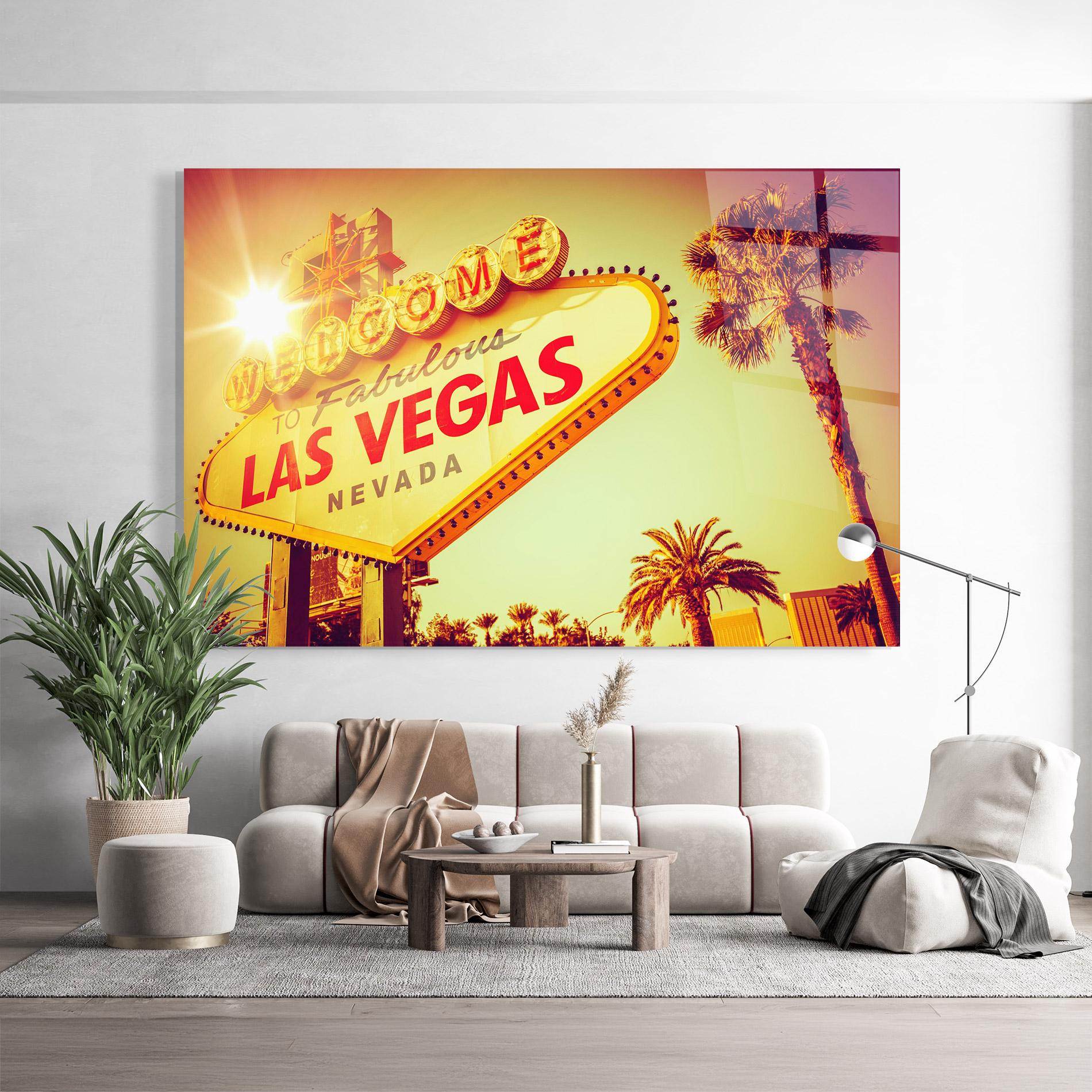 Glasbild Las Vegas Nevada mockup 9