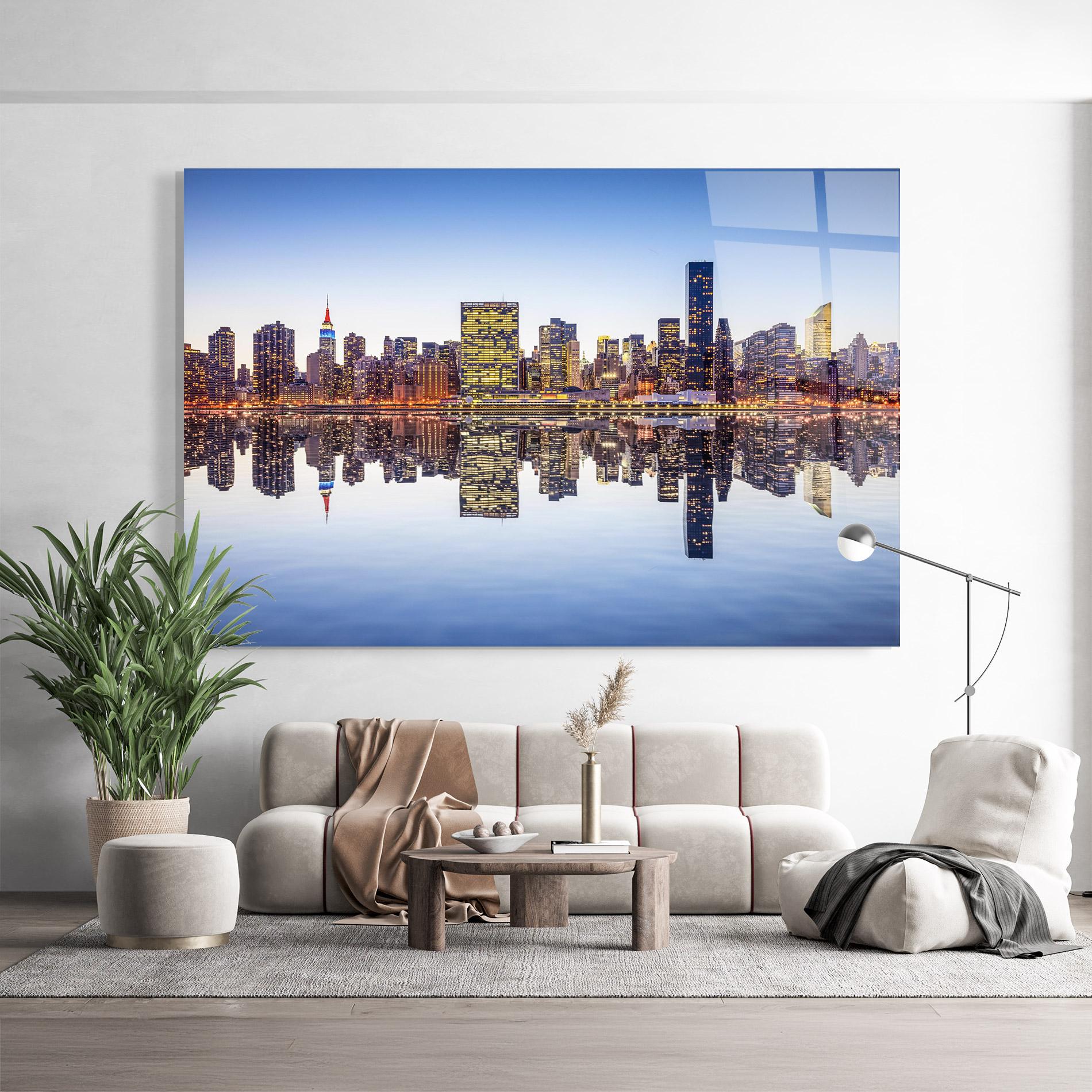 Glasbild New York City mockup 9