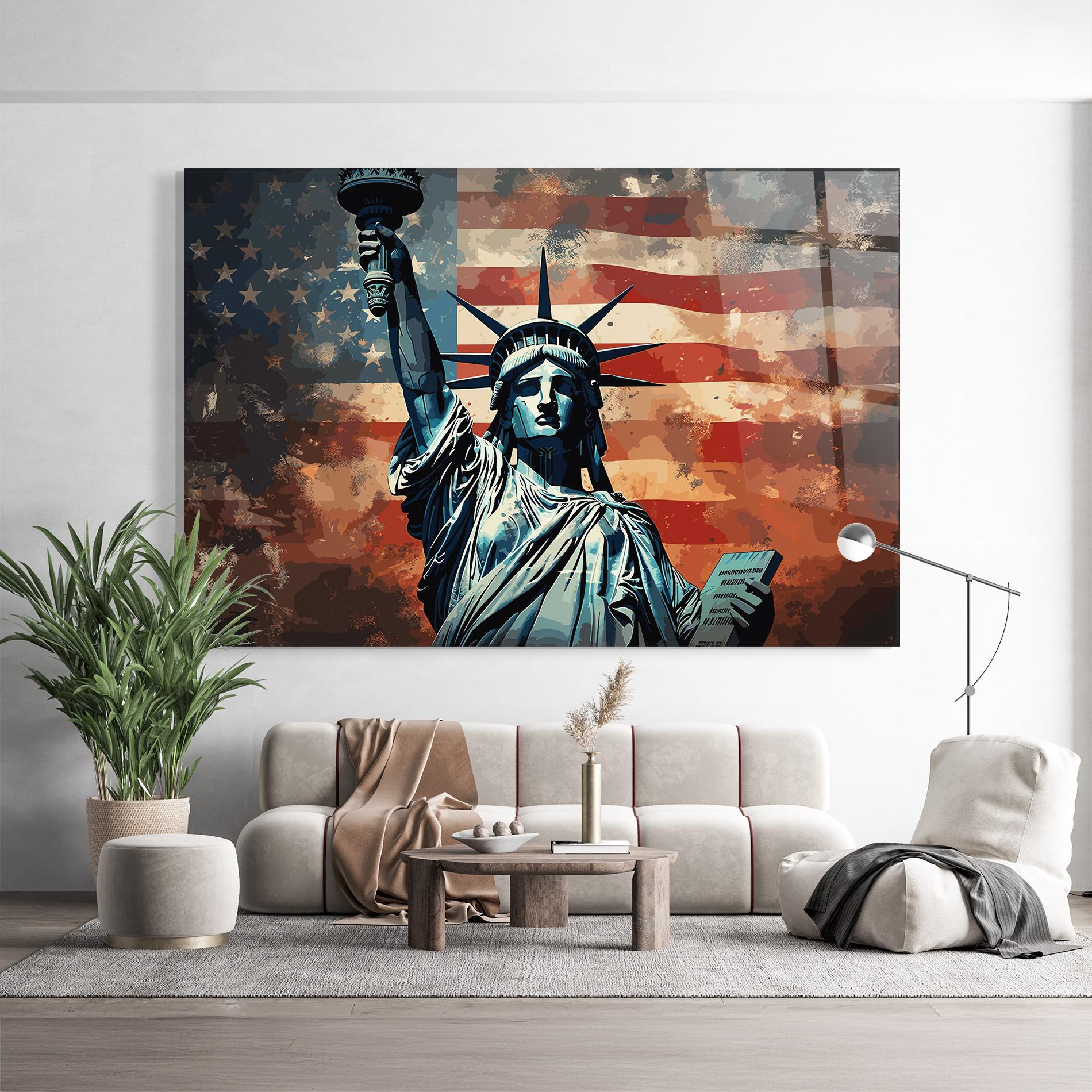 Glasbild United States Art mockup 9
