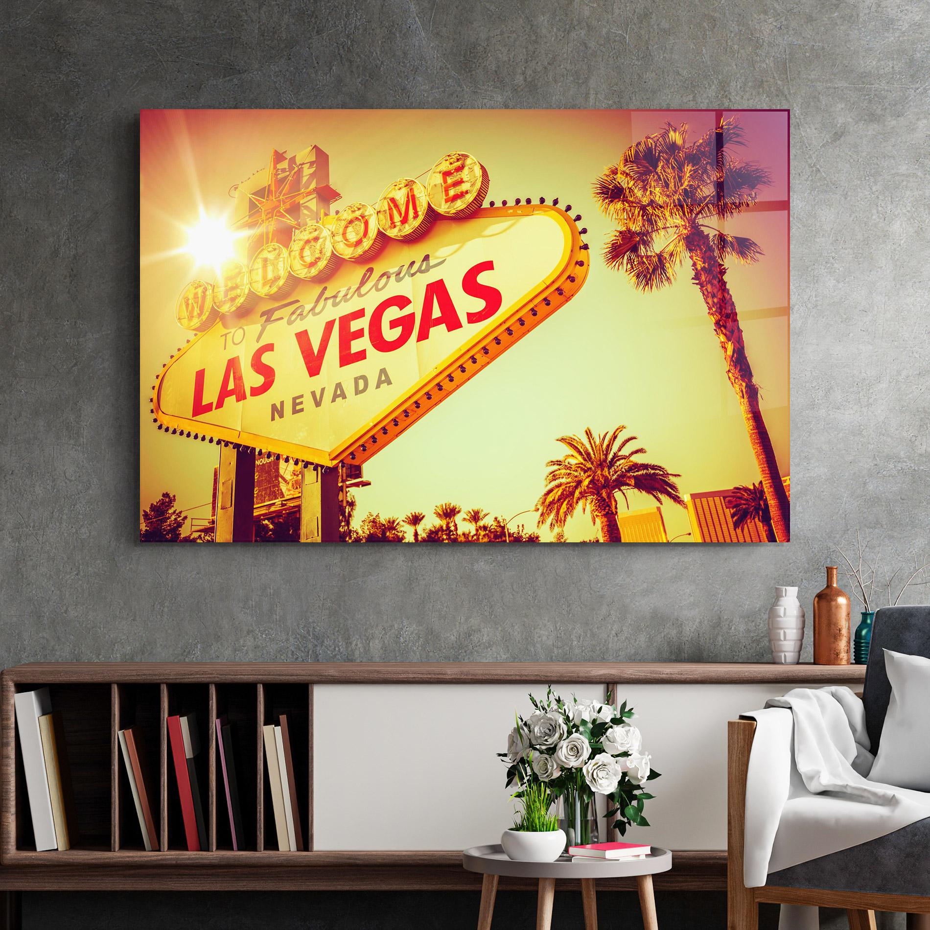 Glasbild Las Vegas Nevada mockup 2