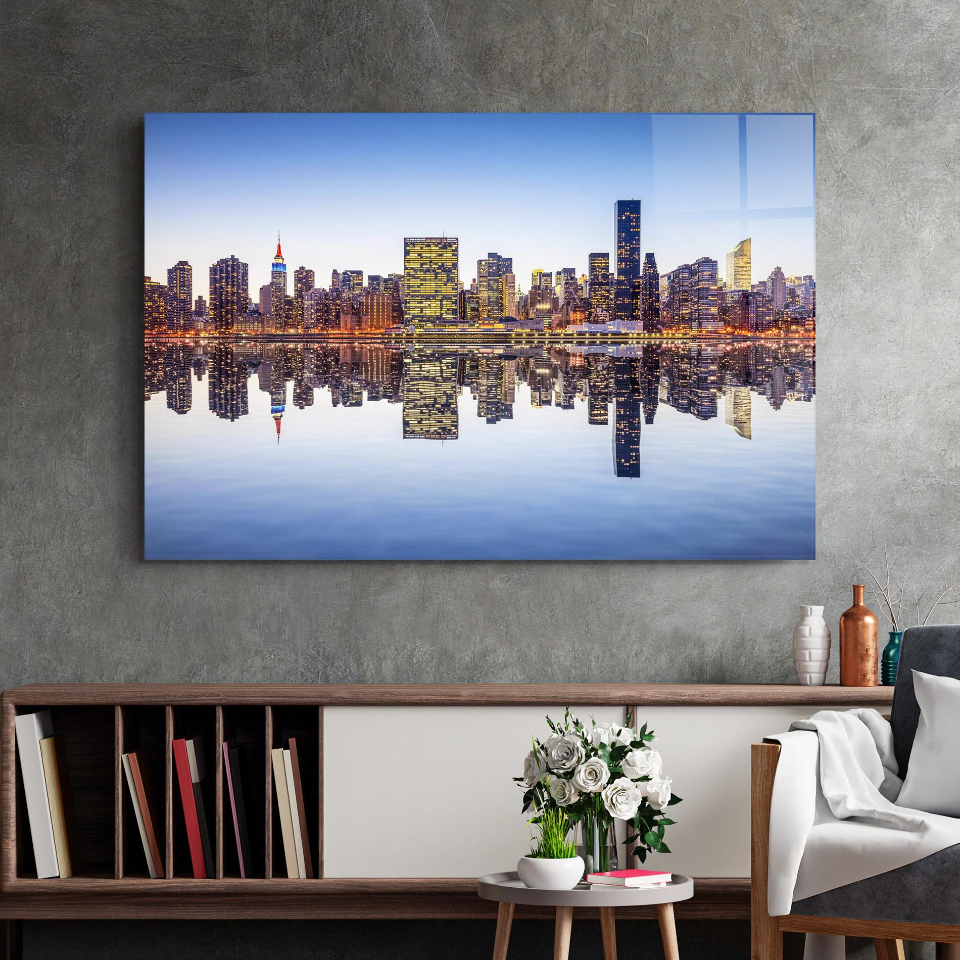 Glasbild New York City mockup 2