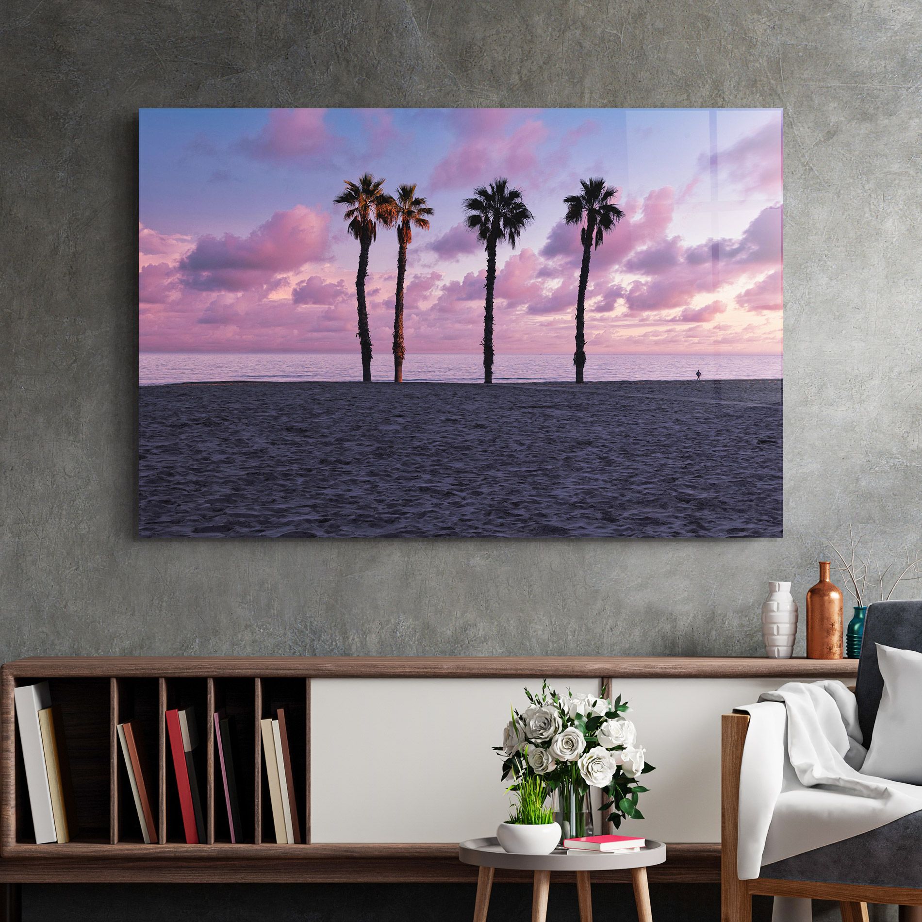 Palm Trees Beach mockup 2