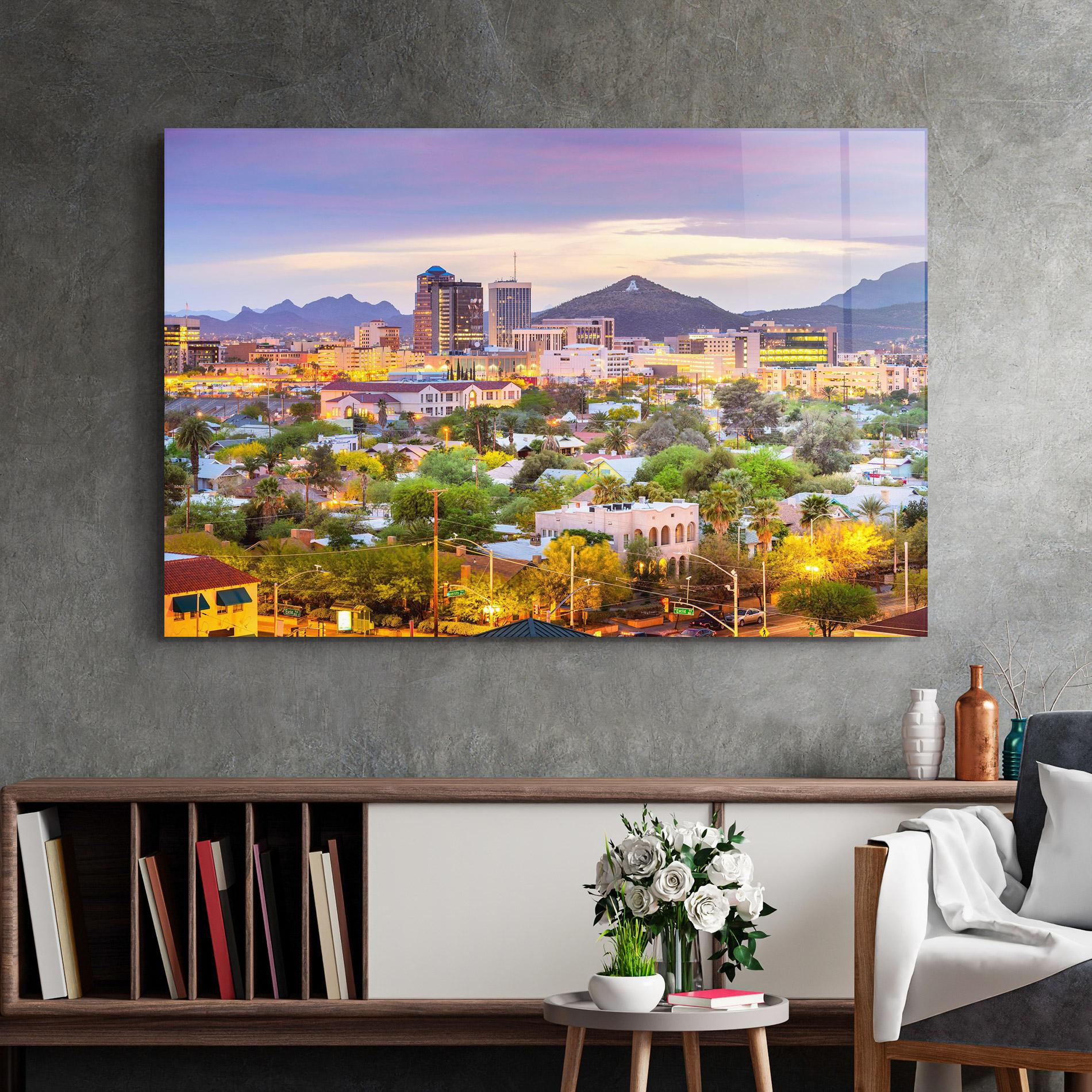 Glasbild Tucson Arizona mockup 2