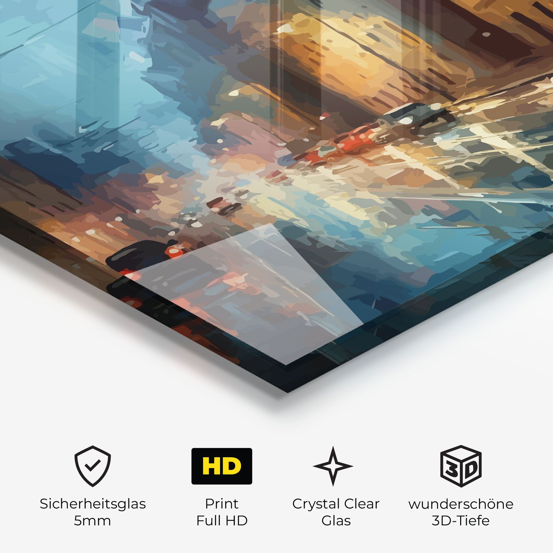 Red Car City Night mockup 3